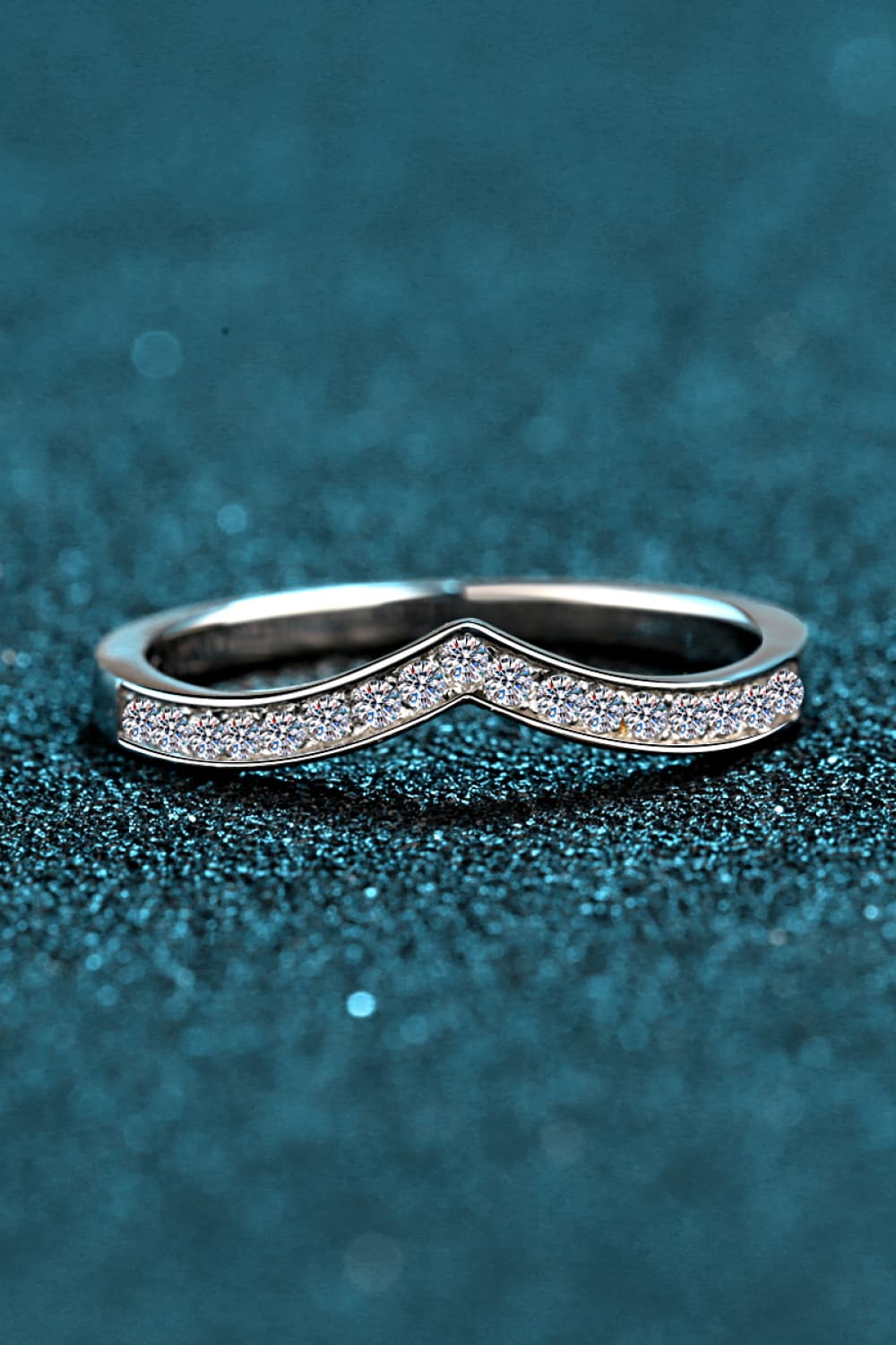 Minimalist Sparkala™ Rhodium-Plated Ring by Sparkala