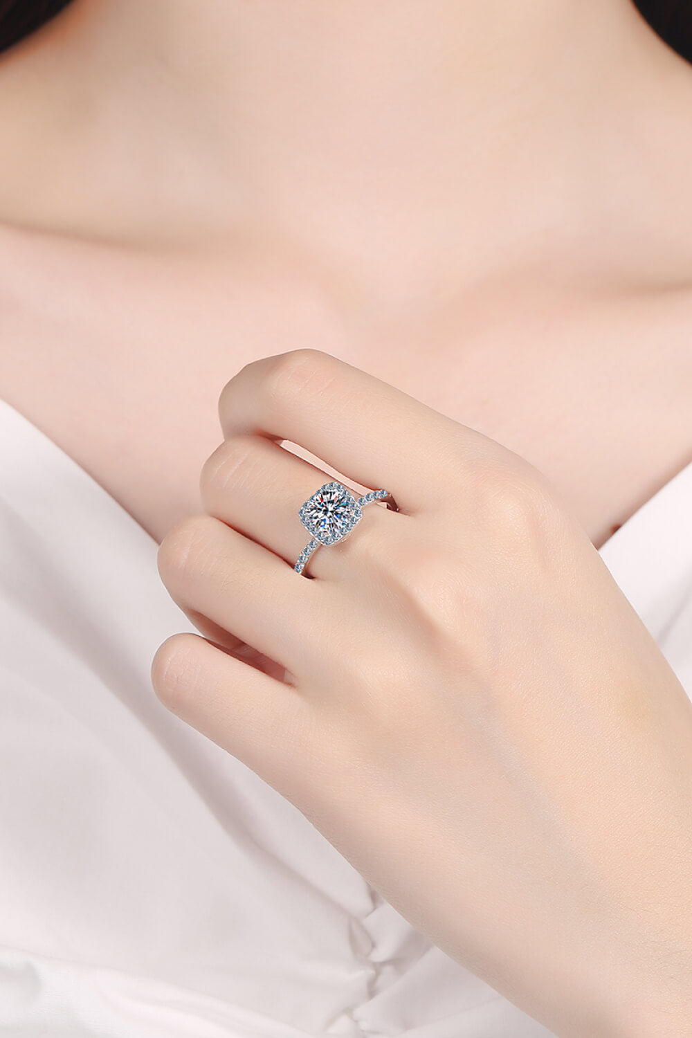 Square Cushion-Cut Sparkala™ Ring by Sparkala