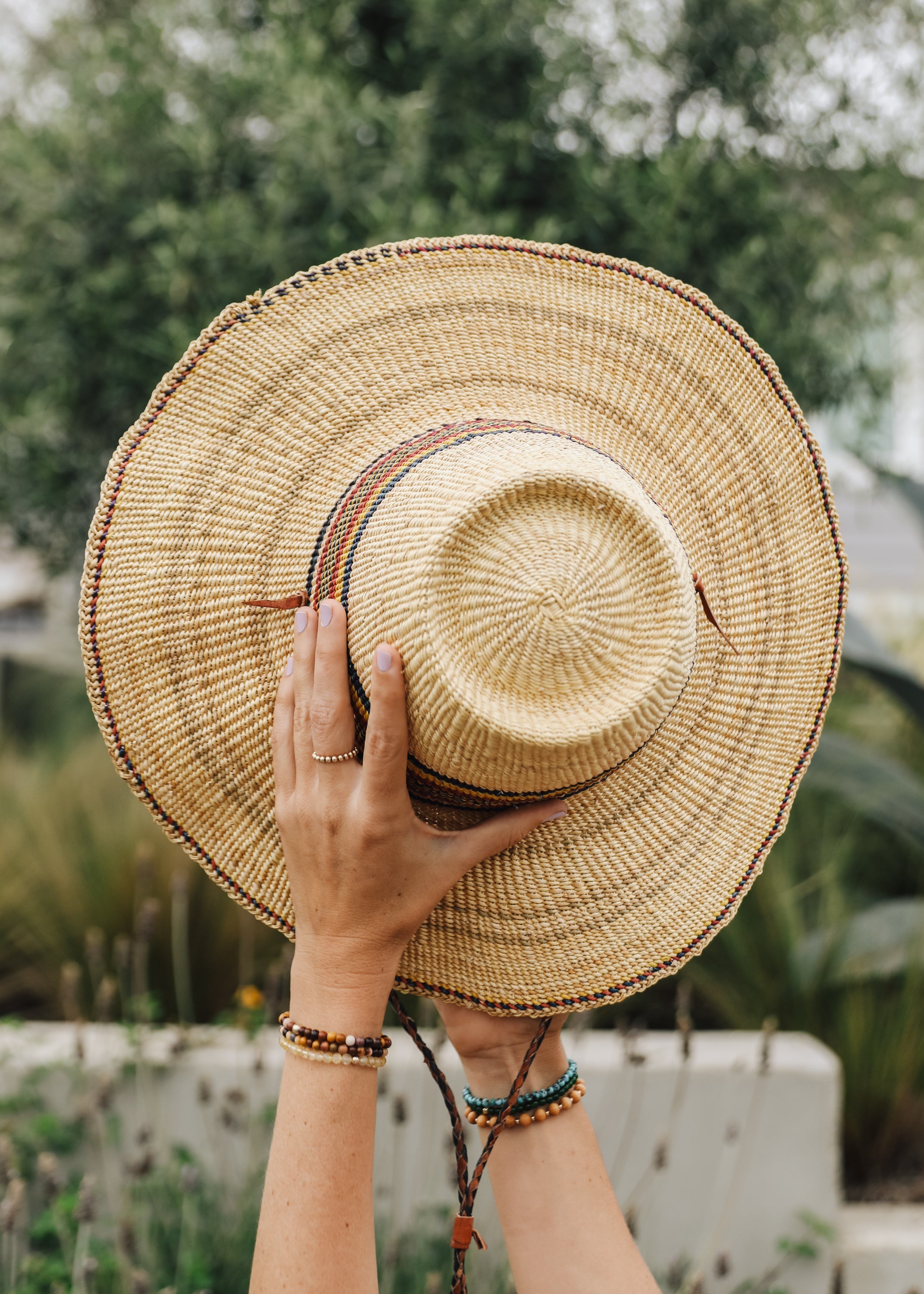 Woven Sun Hat by CanyonLeaf