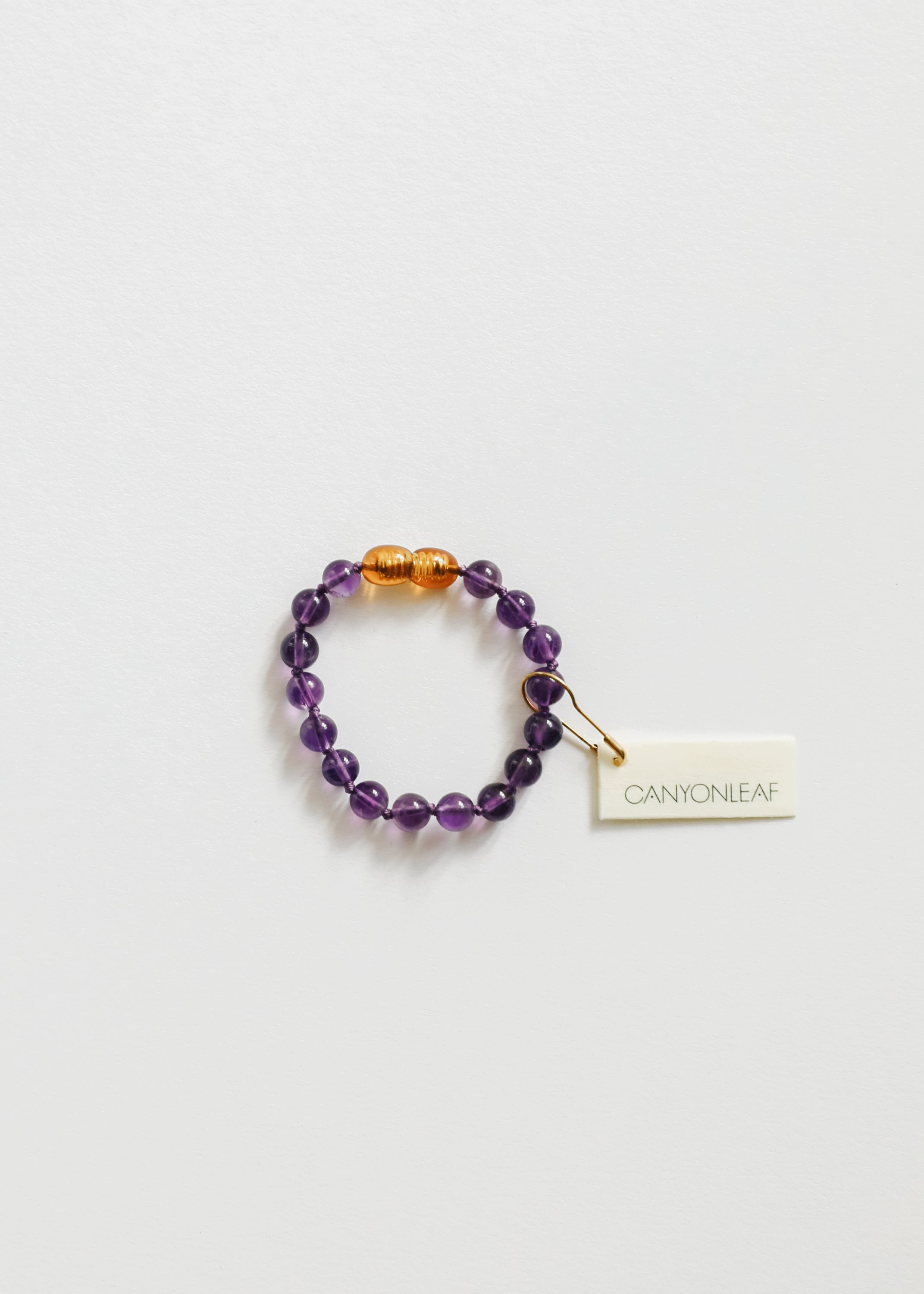 Pure Gemstone + Amethyst || Anklet or Bracelet by CanyonLeaf