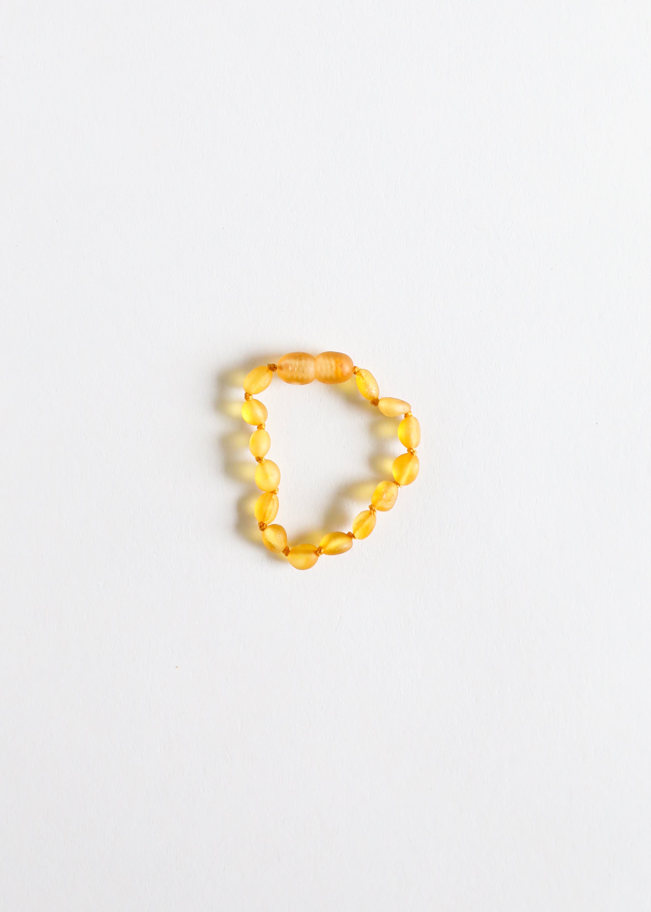 Raw Honey Baltic Amber || Classic || Anklet or Bracelet by CanyonLeaf