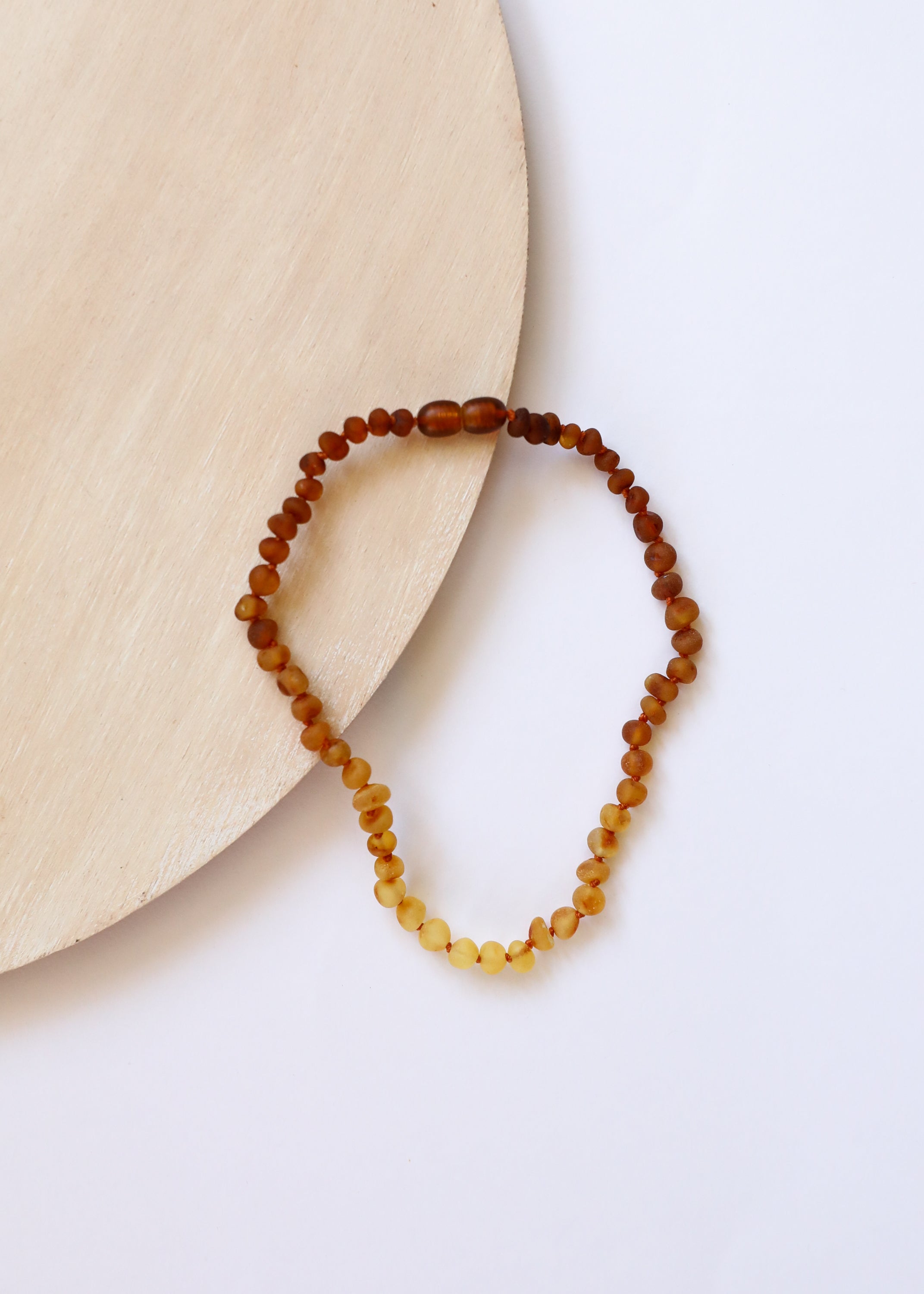 Raw Baltic Amber + Sunflower || Necklace || by CanyonLeaf