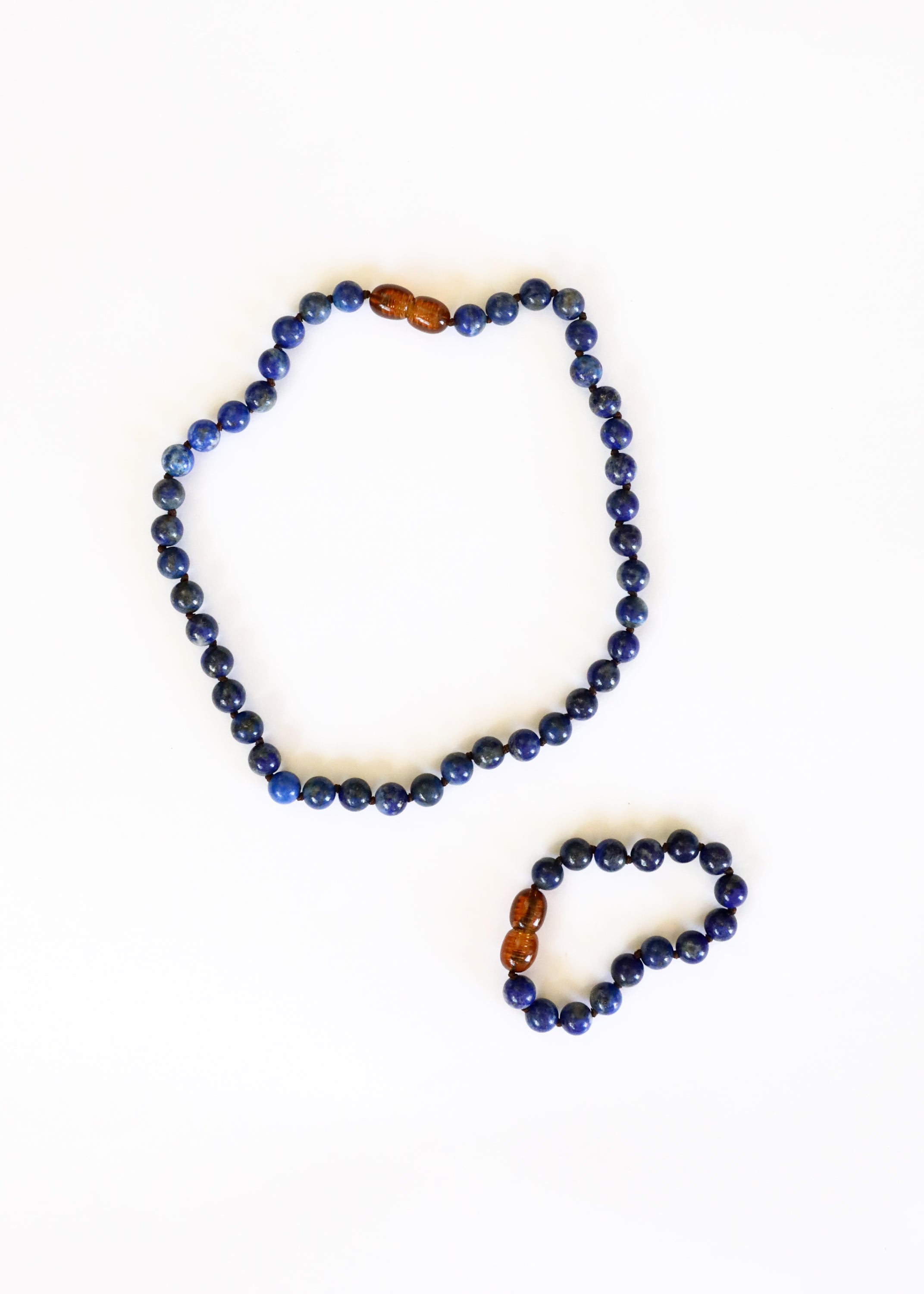 Pure Gemstone + Lapis || Anklet or Bracelet by CanyonLeaf
