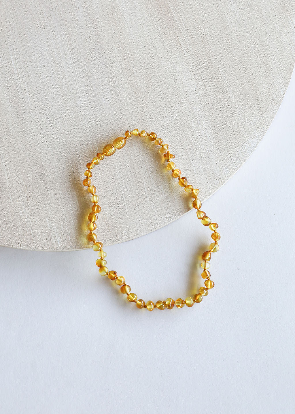 Polished Honey Baltic Amber || Necklace by CanyonLeaf