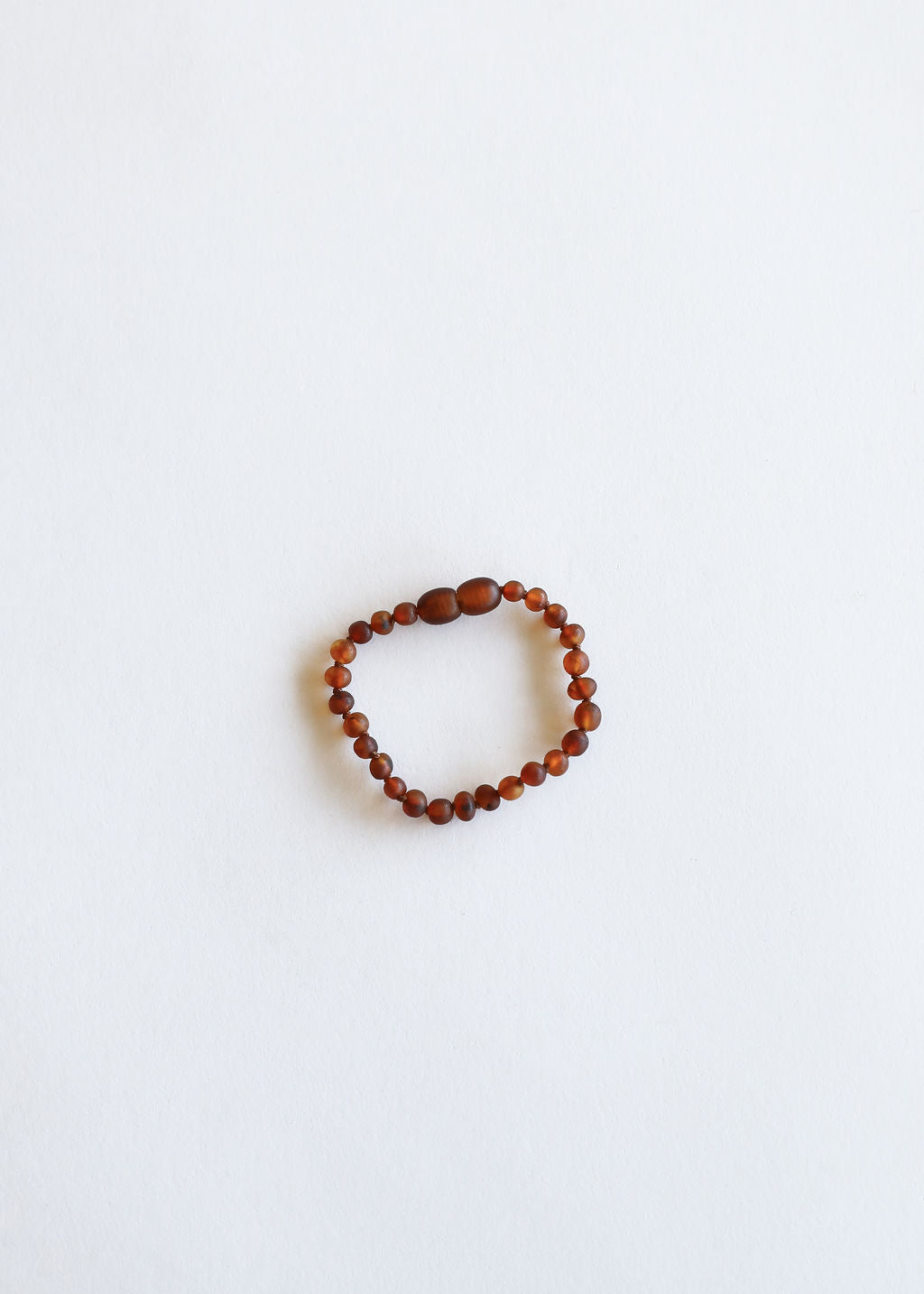 Raw Cognac Baltic Amber || Anklet or Bracelet by CanyonLeaf