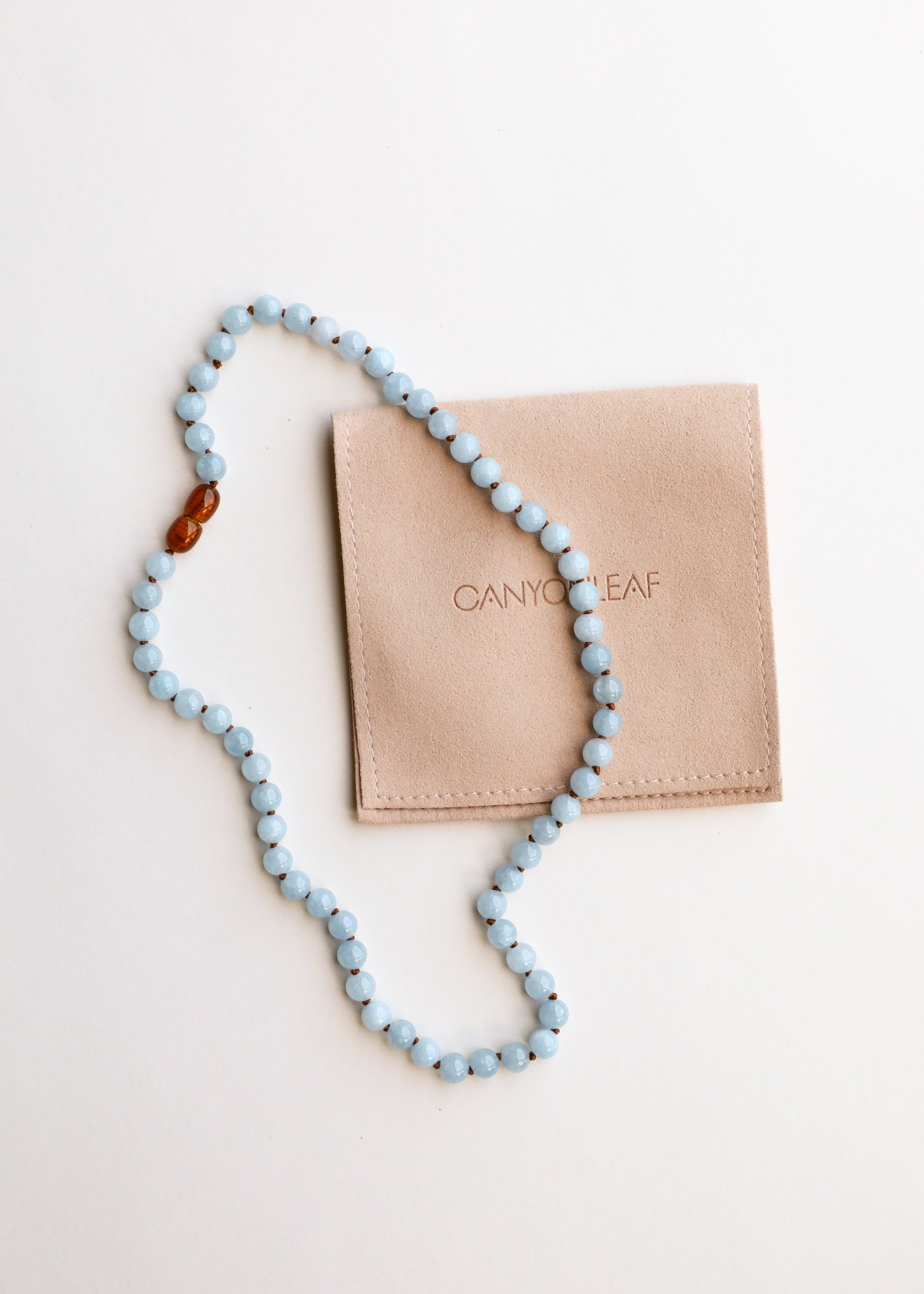 Pure Gemstone + Aquamarine || Necklace by CanyonLeaf