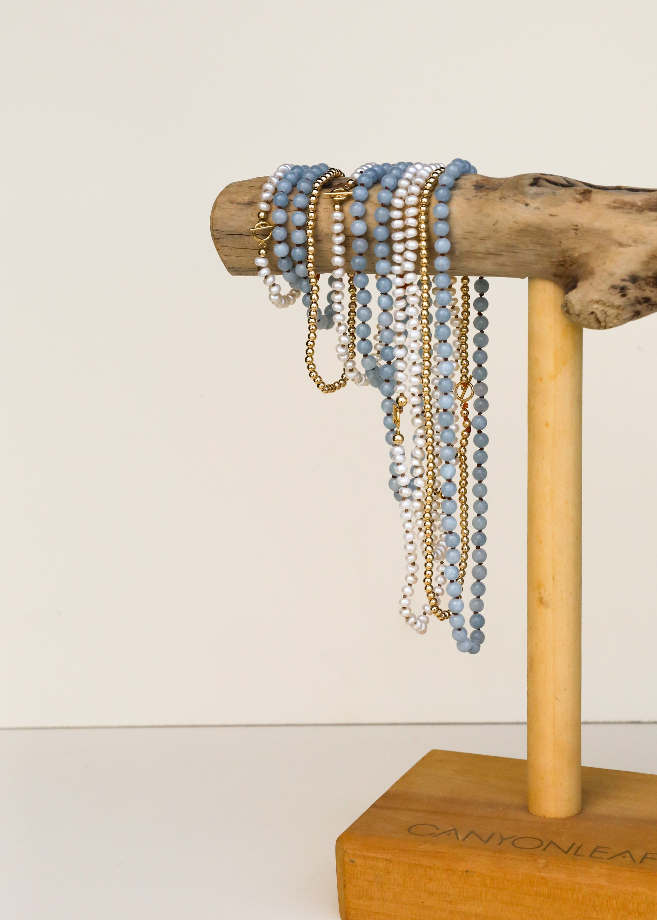 Pure Gemstone + Aquamarine || Necklace by CanyonLeaf