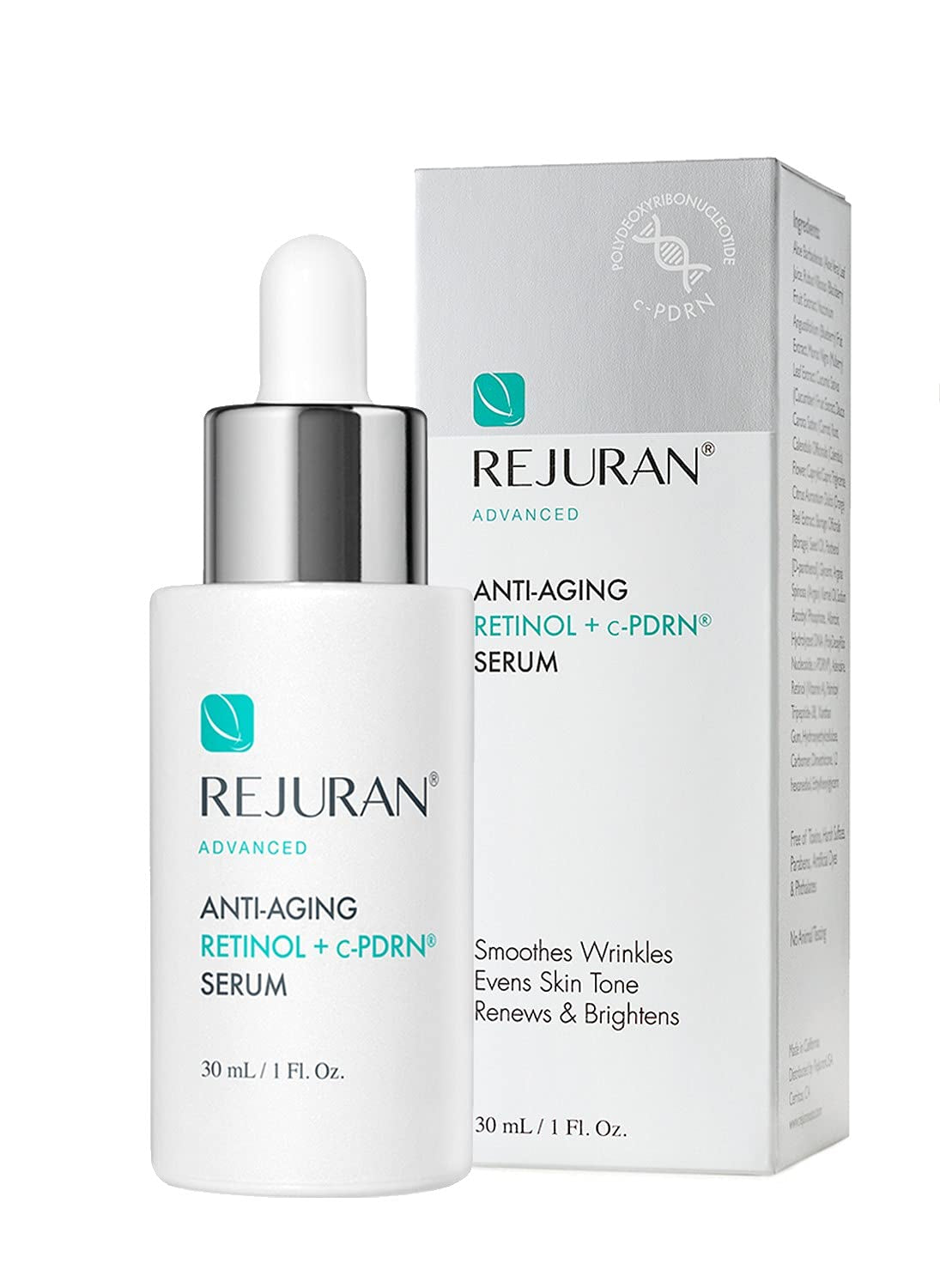 ® Advanced Anti-Aging Retinol + C-Pdrn® Serum - Boosting Facial Serum for Firmness, Radiance and Anti-Wrinkle Care, Clinically Developed (1.01 Fl Oz) by Korean Skin Care