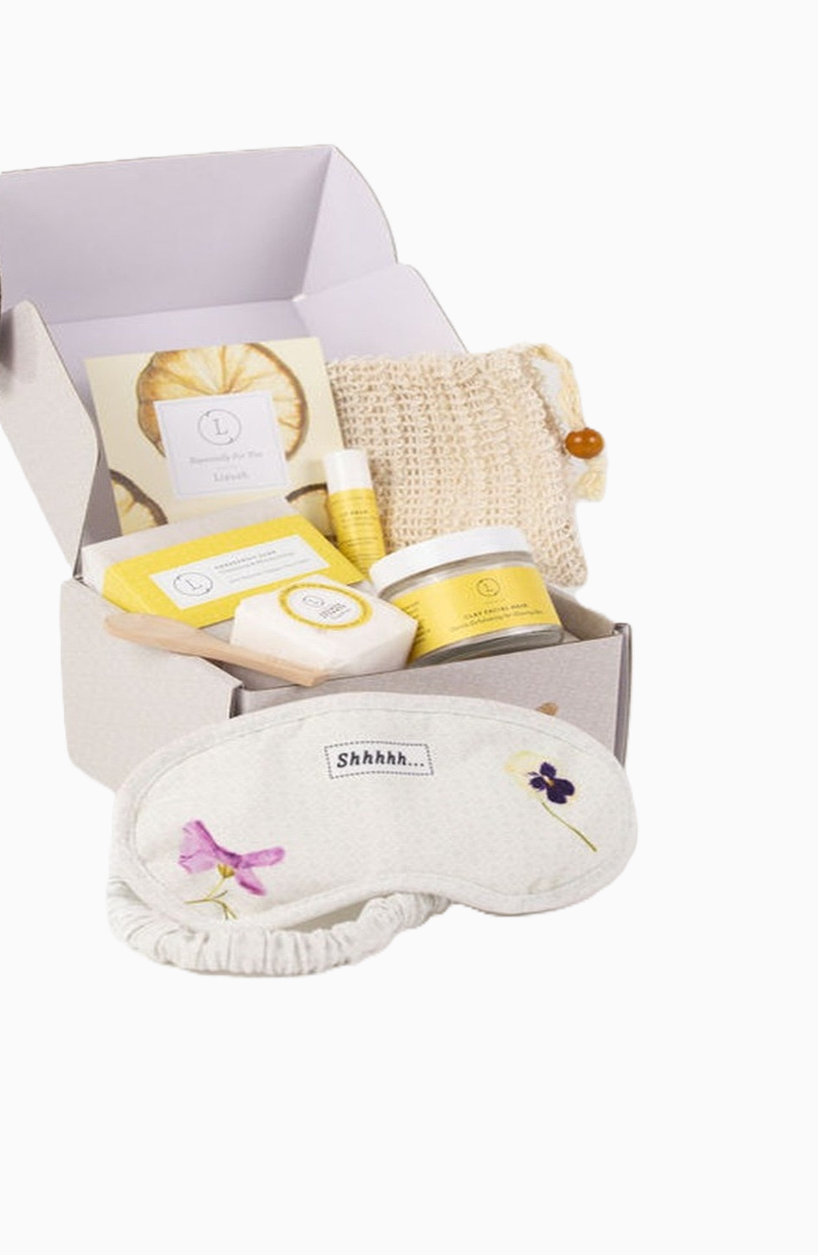 Natural Citrus Bath & Body Skincare Set, A Thoughtful & "Thinking of You" Gift by Lizush