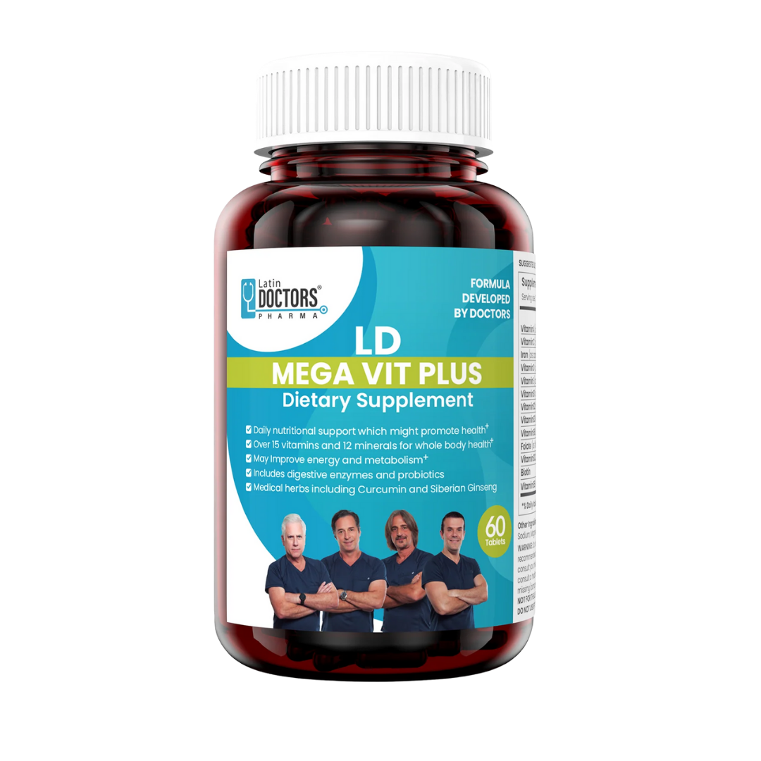 LD Mega Vitamin Plus Multivitamin (60ct) by Farmacias Savia