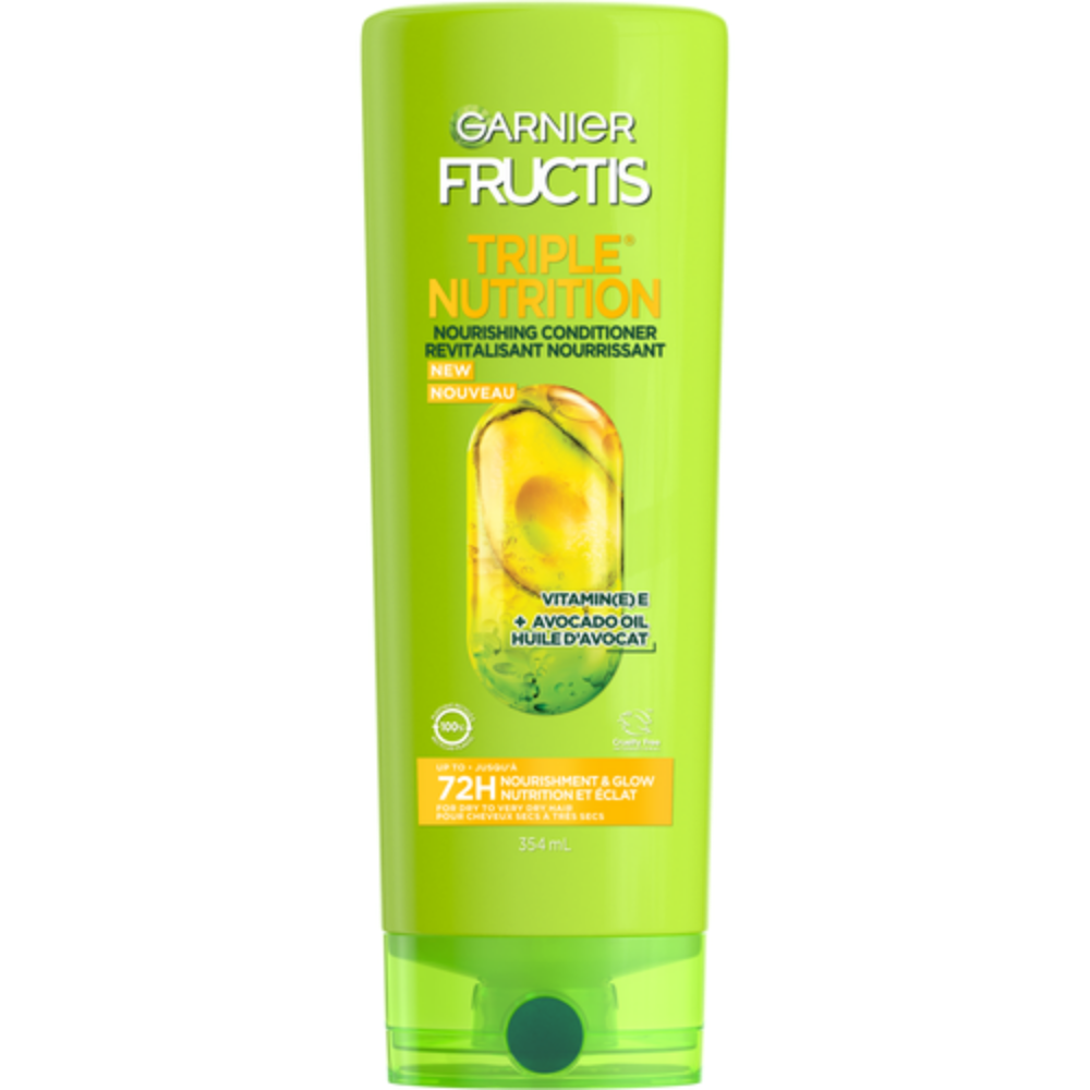 Garnier Fructis Triple Nutrition Nourishing Conditioner (12oz) by Farmacias Savia