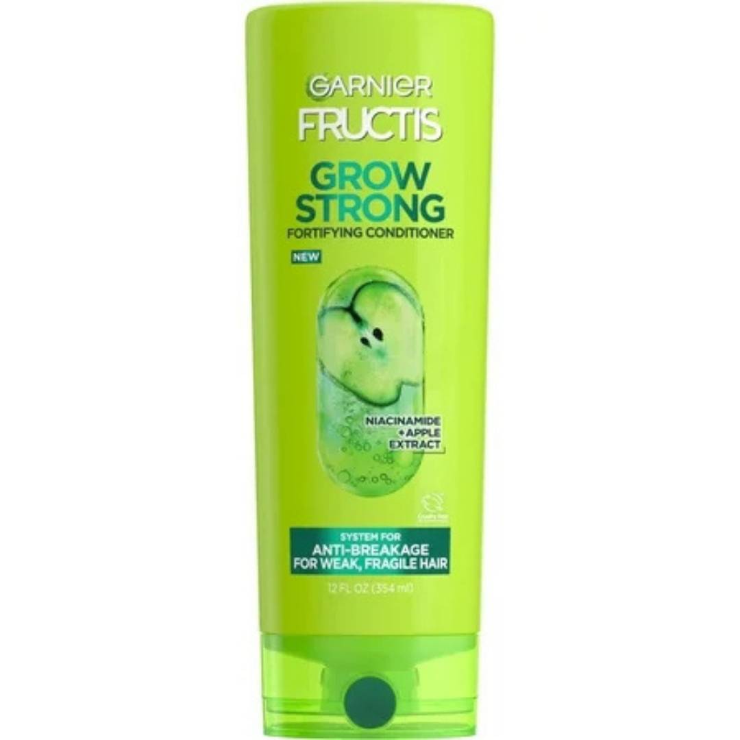 Garnier Fructis Grow Strong Conditioner with Apple Extract (12oz) by Farmacias Savia