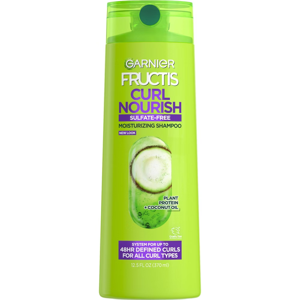 Garnier Fructis Curl Nourish Sulfate Free Moisturizing Shampoo (12.5 oz) by Farmacias Savia
