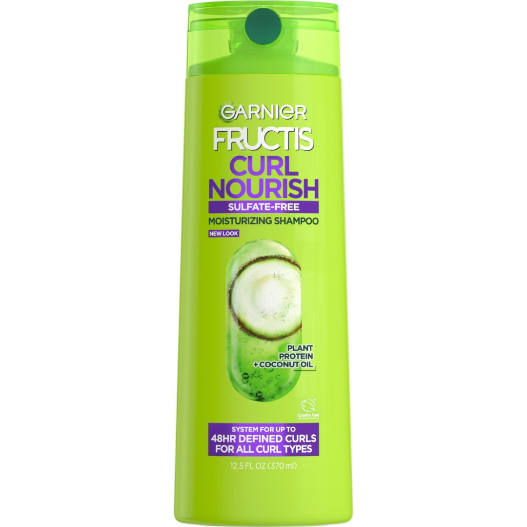 Garnier Fructis Curl Nourish Shampoo with Coconut, Jojoba & Macadamia Oils (12.5oz) by Farmacias Savia