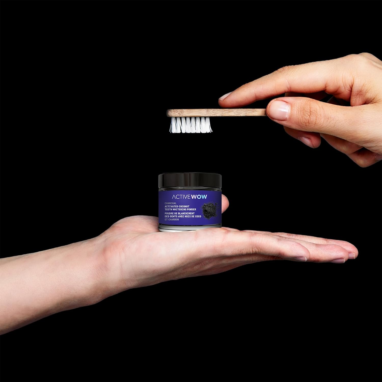 Activated Charcoal Teeth Whitening Powder by Active Wow