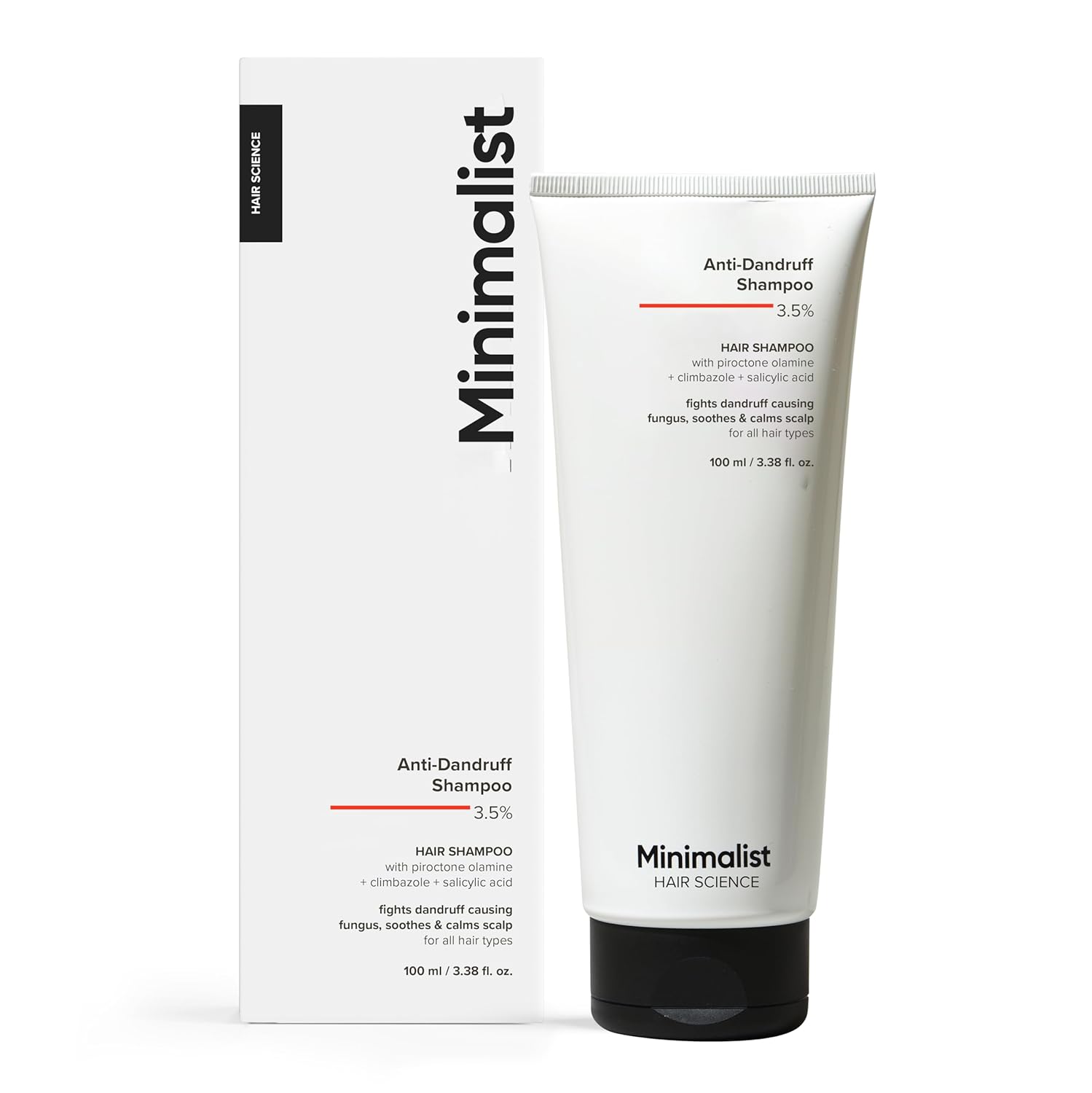 Minimalist Anti-Dandruff Shampoo 3.5% Salicylic Acid by Dista