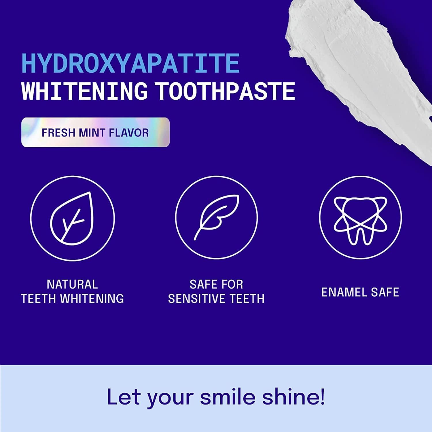 Active Wow 24k White Hydroxyapatite Whitening Toothpaste - Fresh Mint by Active Wow