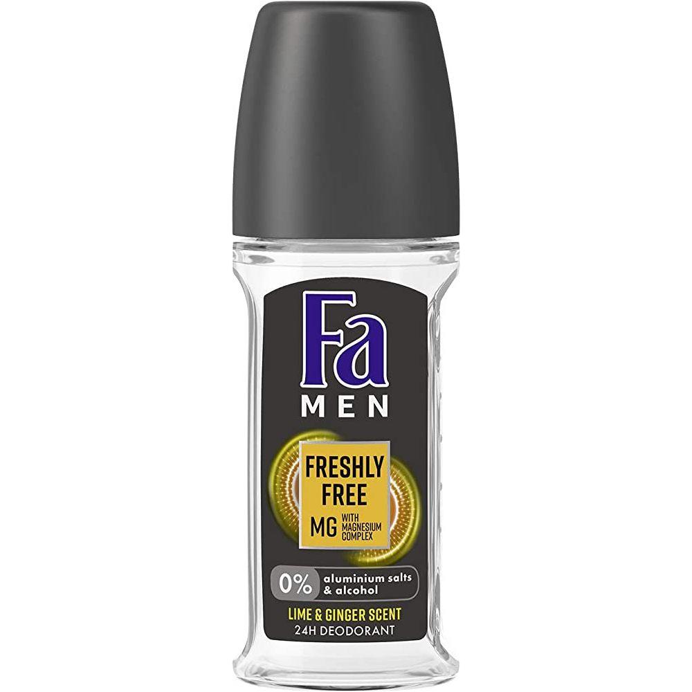 Fa Men Freshly Free Mg Lime & Ginger Deodorant Roll-On 50ml by Pasteur Pharmacy