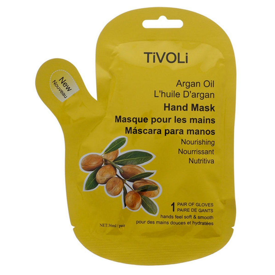 Tivoli Argan Oil Nourishing Hand Mask Gloves (1 Pair) by Farmacias Savia