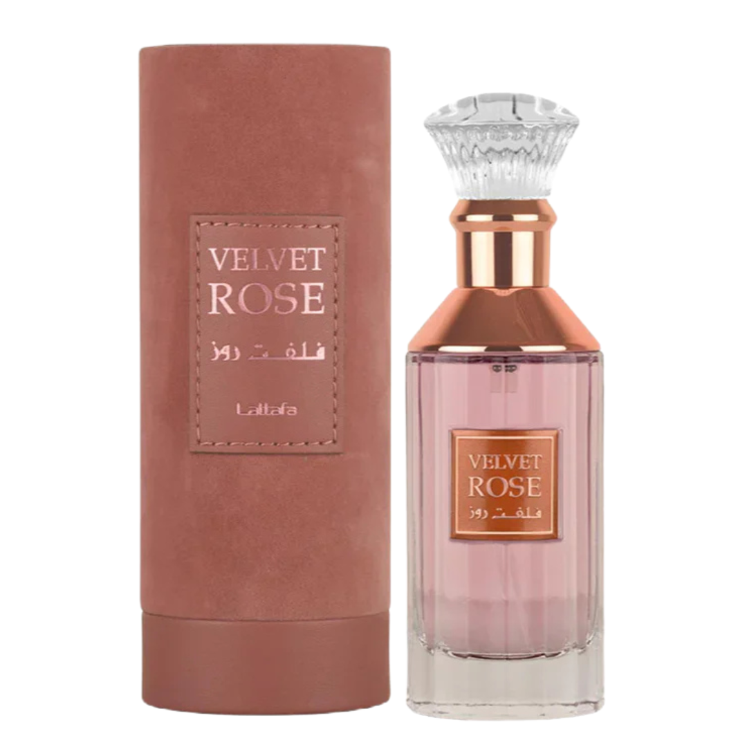 Lattafa Velvet Rose Eau de Parfum Spray Women (3.4oz) by Farmacias Savia