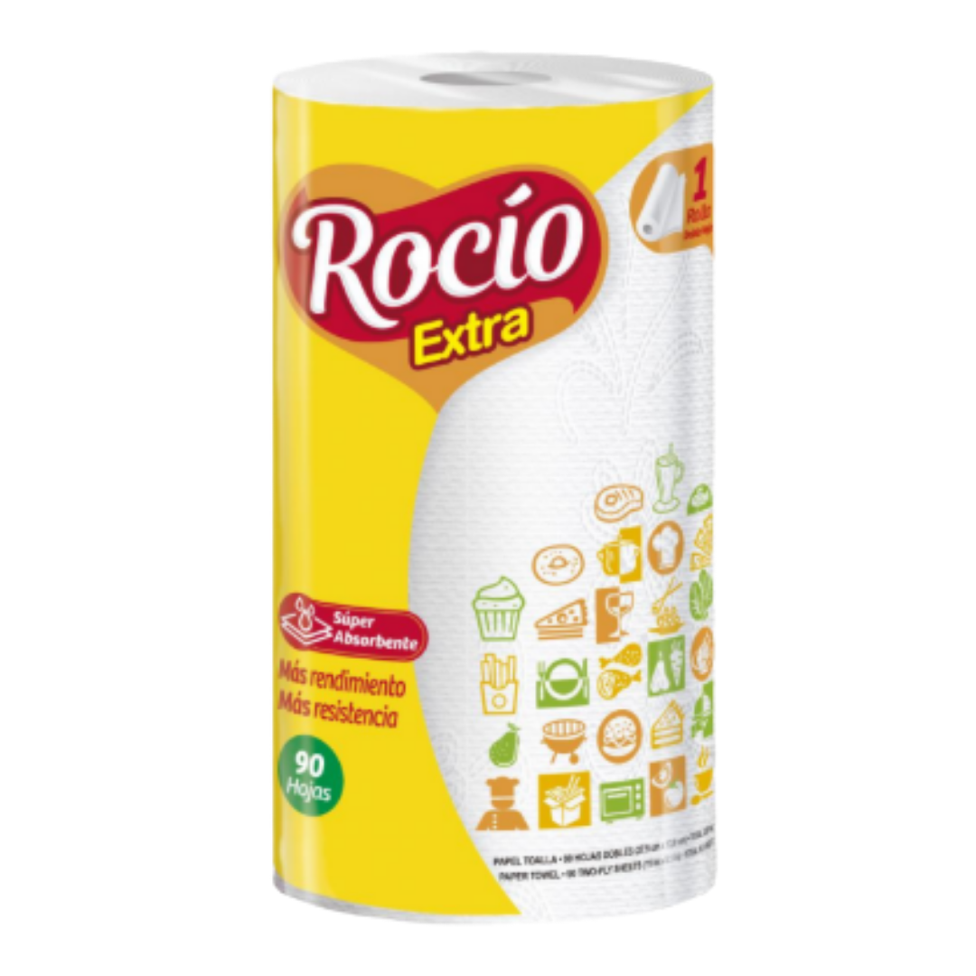 Rocío Extra Toilet Paper Single Roll by Farmacias Savia