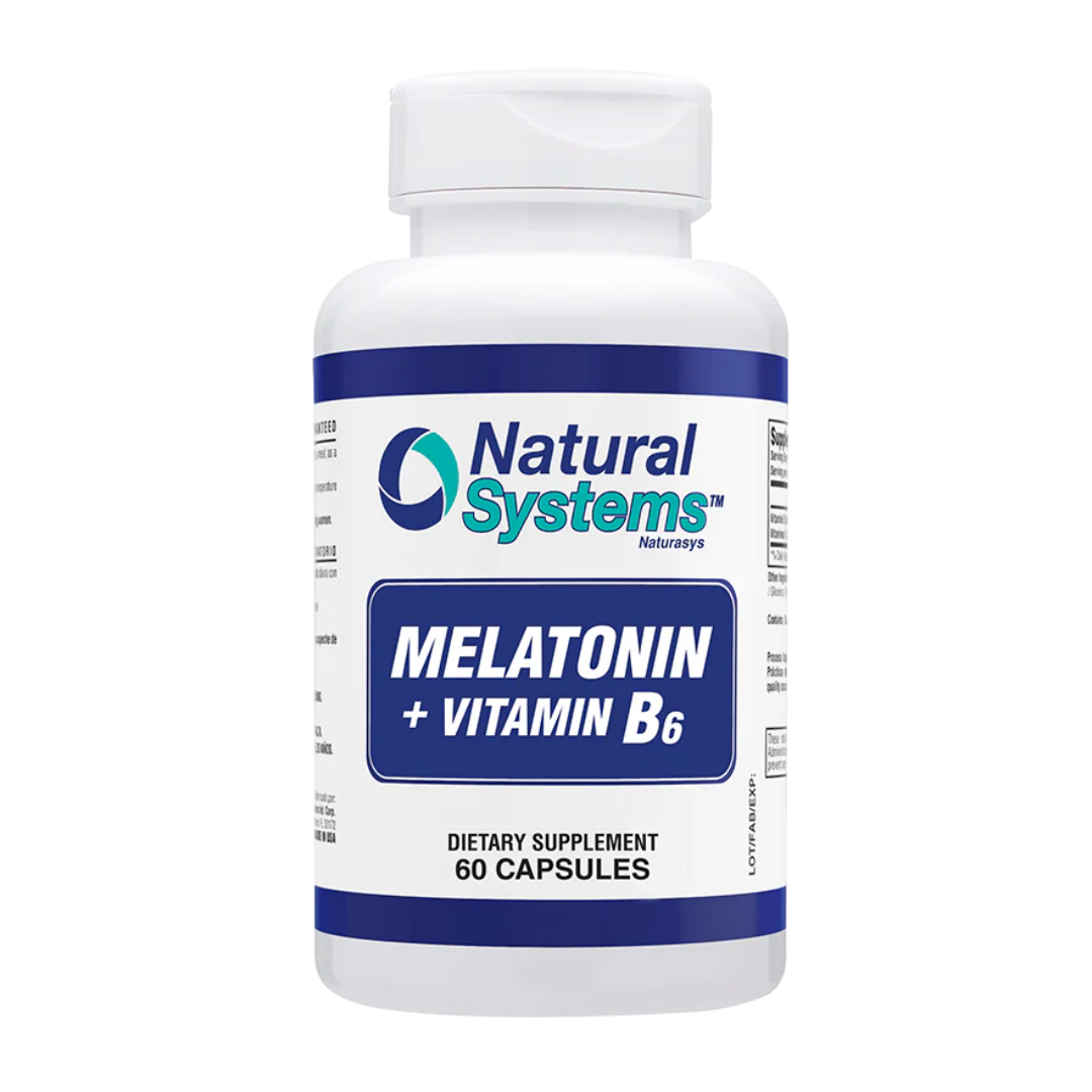 Natural Systems Melatonin + B6 60 Tablets by Farmacias Savia