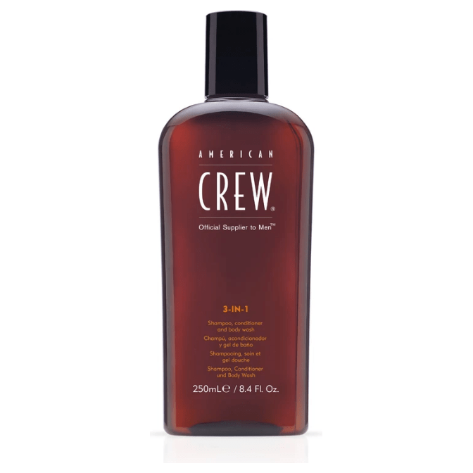 American Crew Classic 3-in1 Shampoo, Conditioner & Body Wash 8.4 fl oz by Pasteur Pharmacy