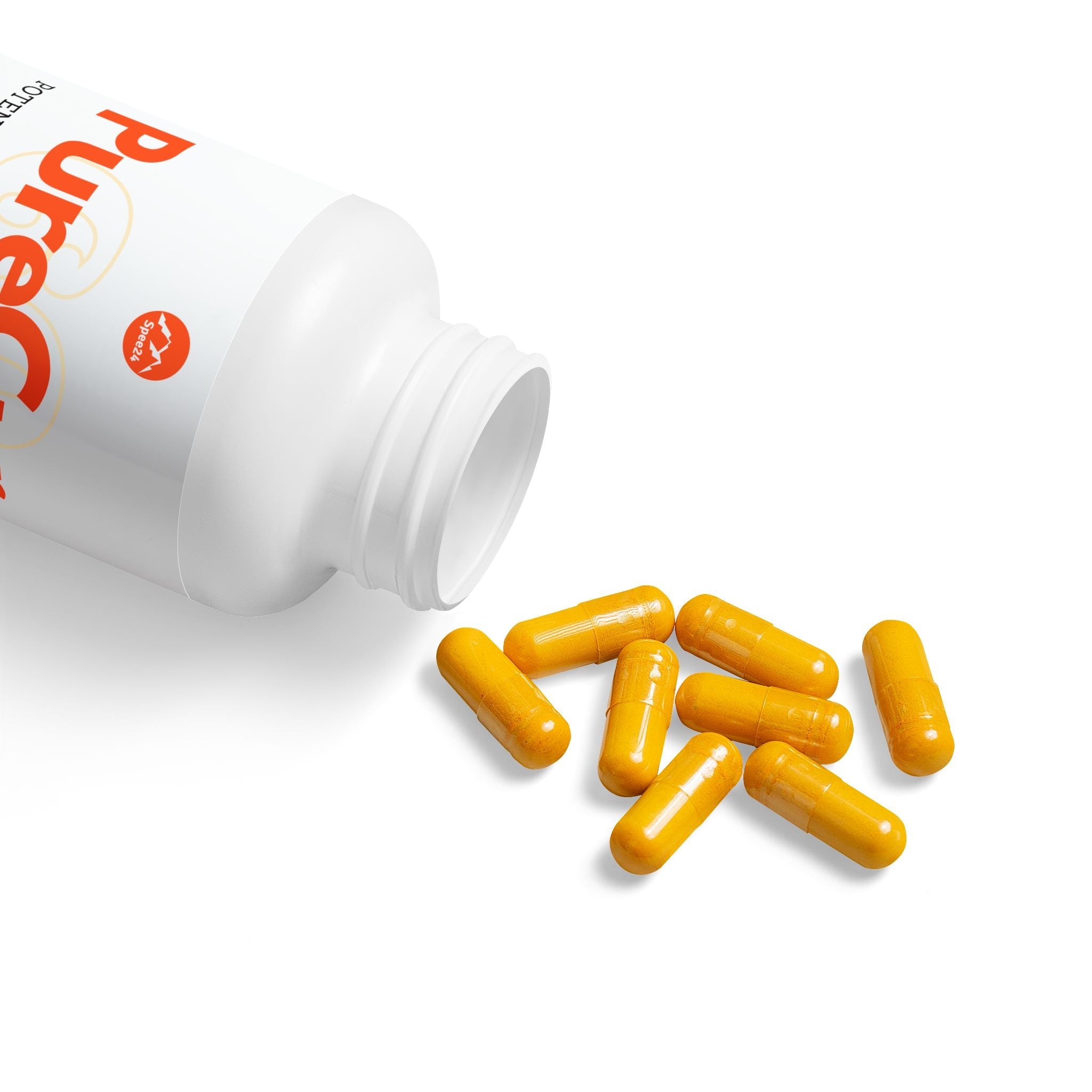 PureCur Turmeric with Black Pepper Fruit Extract Supplement (60 Capsules) by Spee24, LLC