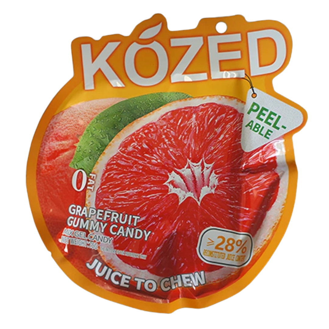 Kozed No Fat Gummy Candy Grapefruit (2.65oz) by Farmacias Savia