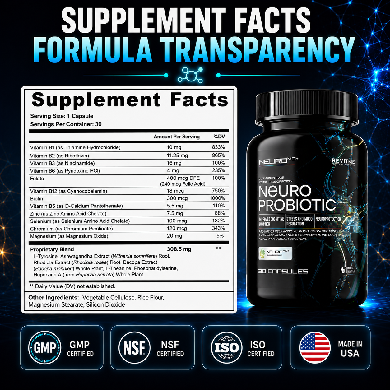 Neuro Plus by RevitMe by RevitMe - Supplements Store