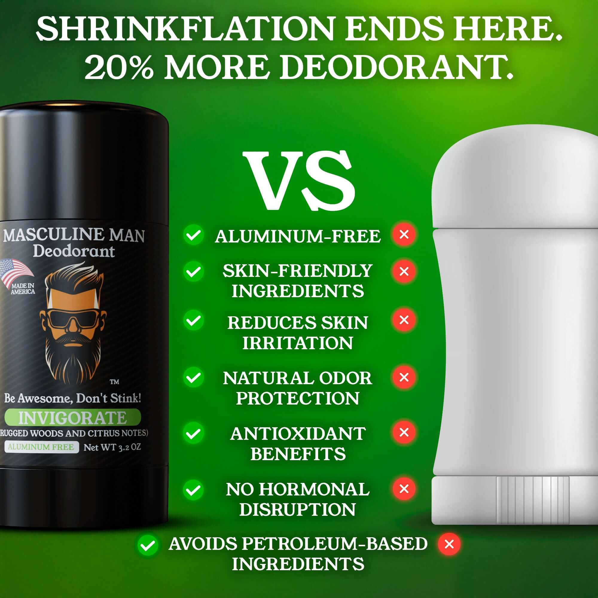 INVIGORATE (2 Pack) by Masculine Man