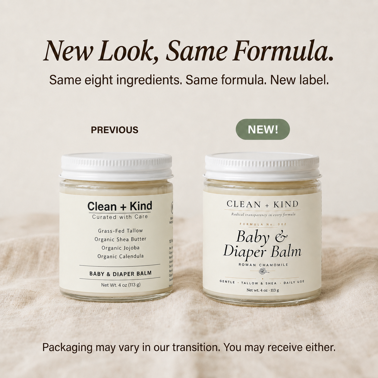 Gentle Baby & Diaper Rash Balm by Clean + Kind