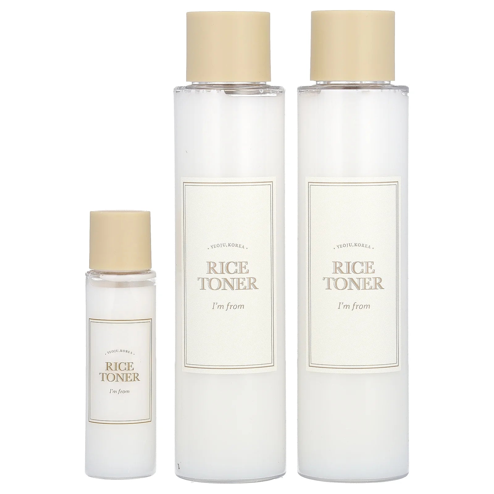 Rice Toner Special Set, 3 Pieces by Korean Skin Care