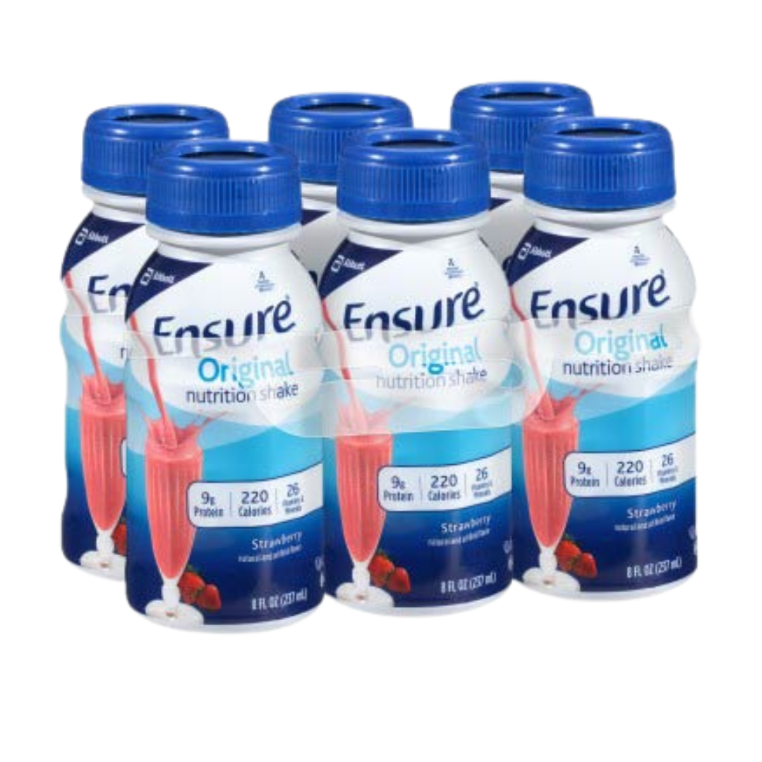 Ensure Original Strawberry Nutrition Shake (24 Pack) by Farmacias Savia