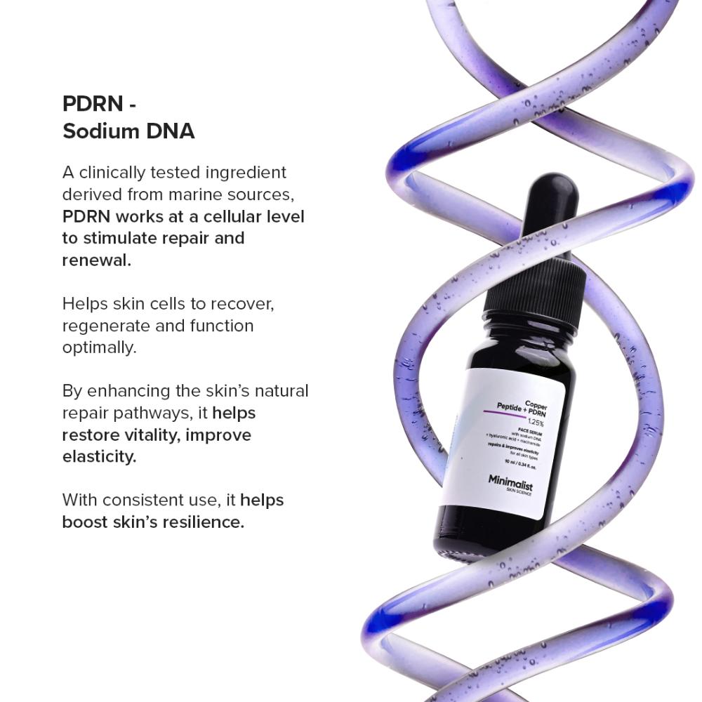 Minimalist Copper Peptide + PDRN 1.25% Serum 10ml by Dista