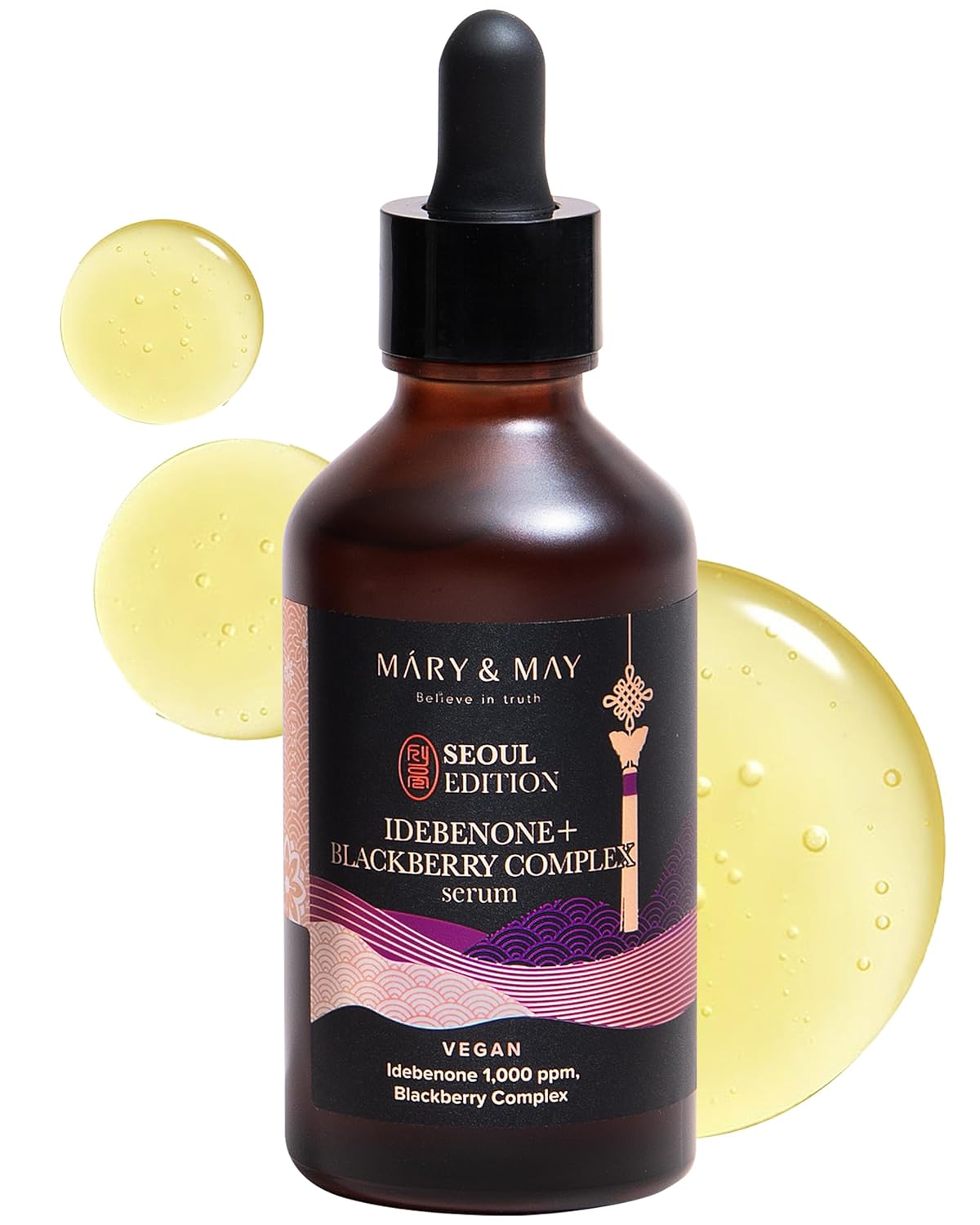 Mary & May Vegan Idebenone+ Blackberry Complex Serum by AsiaBeautyMall
