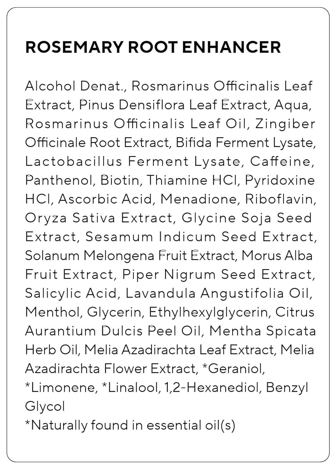 AROMATICA Rosemary Root Enhancer by AsiaBeautyMall