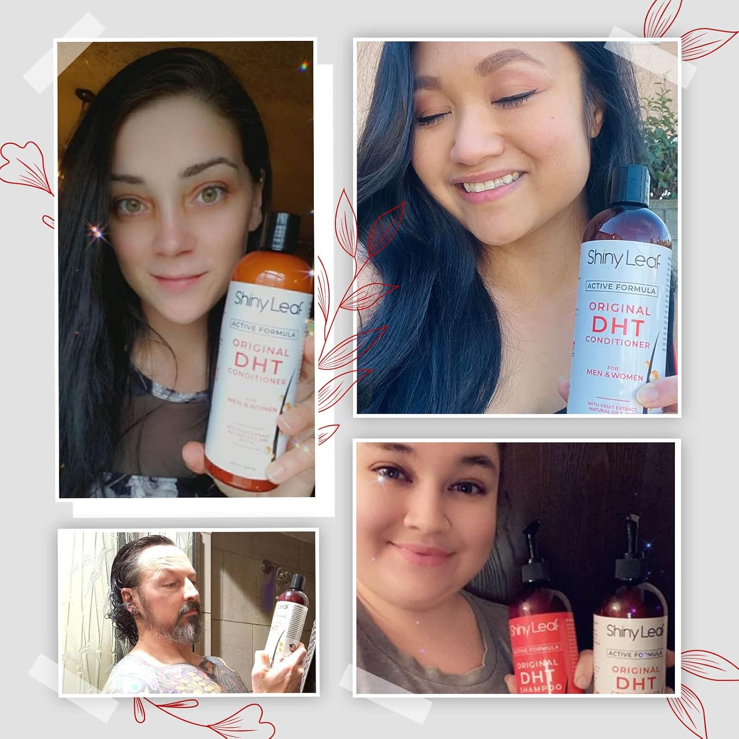 DHT Pro Conditioner and DHT Original Conditioner Bundle by Shiny Leaf