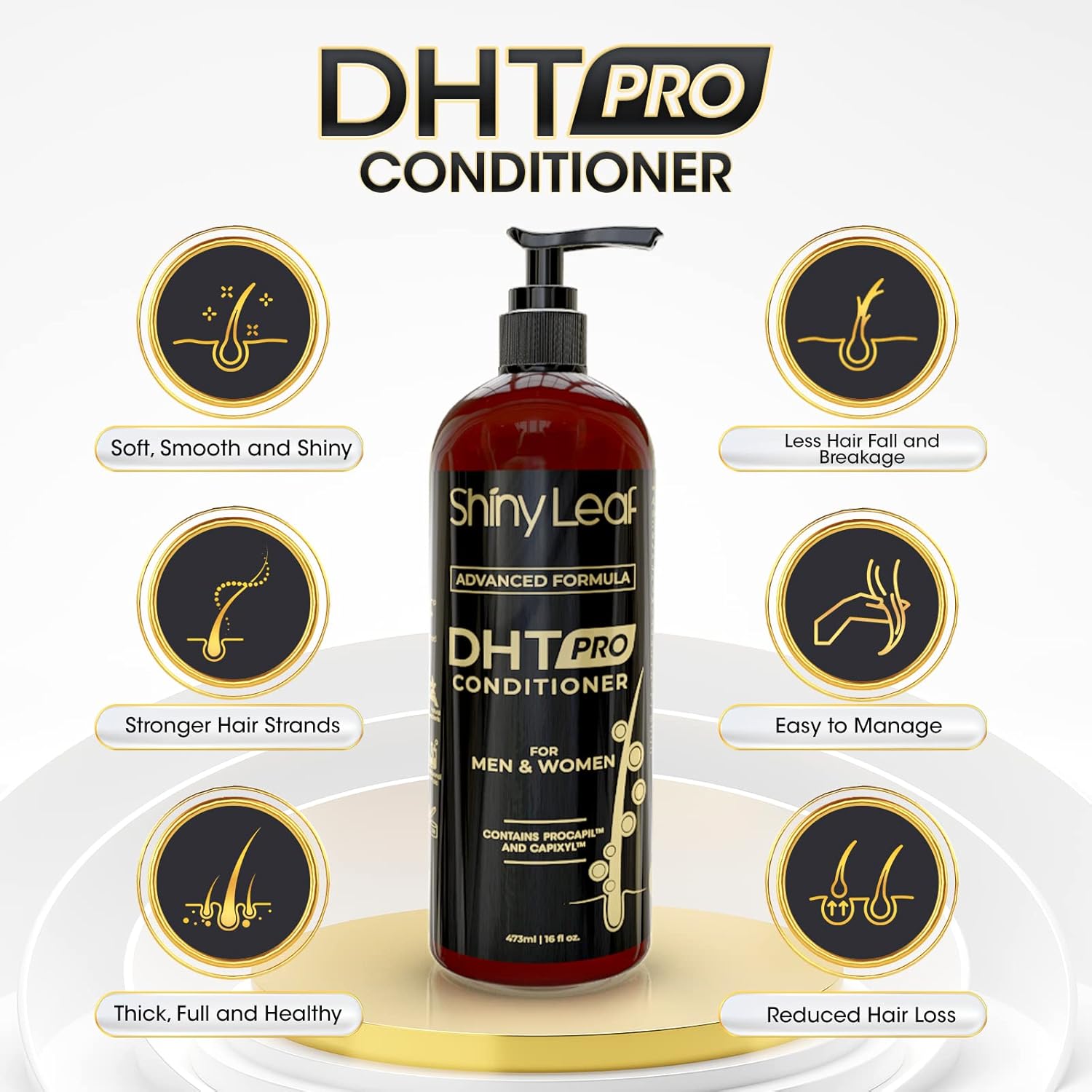 DHT Pro Conditioner and DHT Original Conditioner Bundle by Shiny Leaf