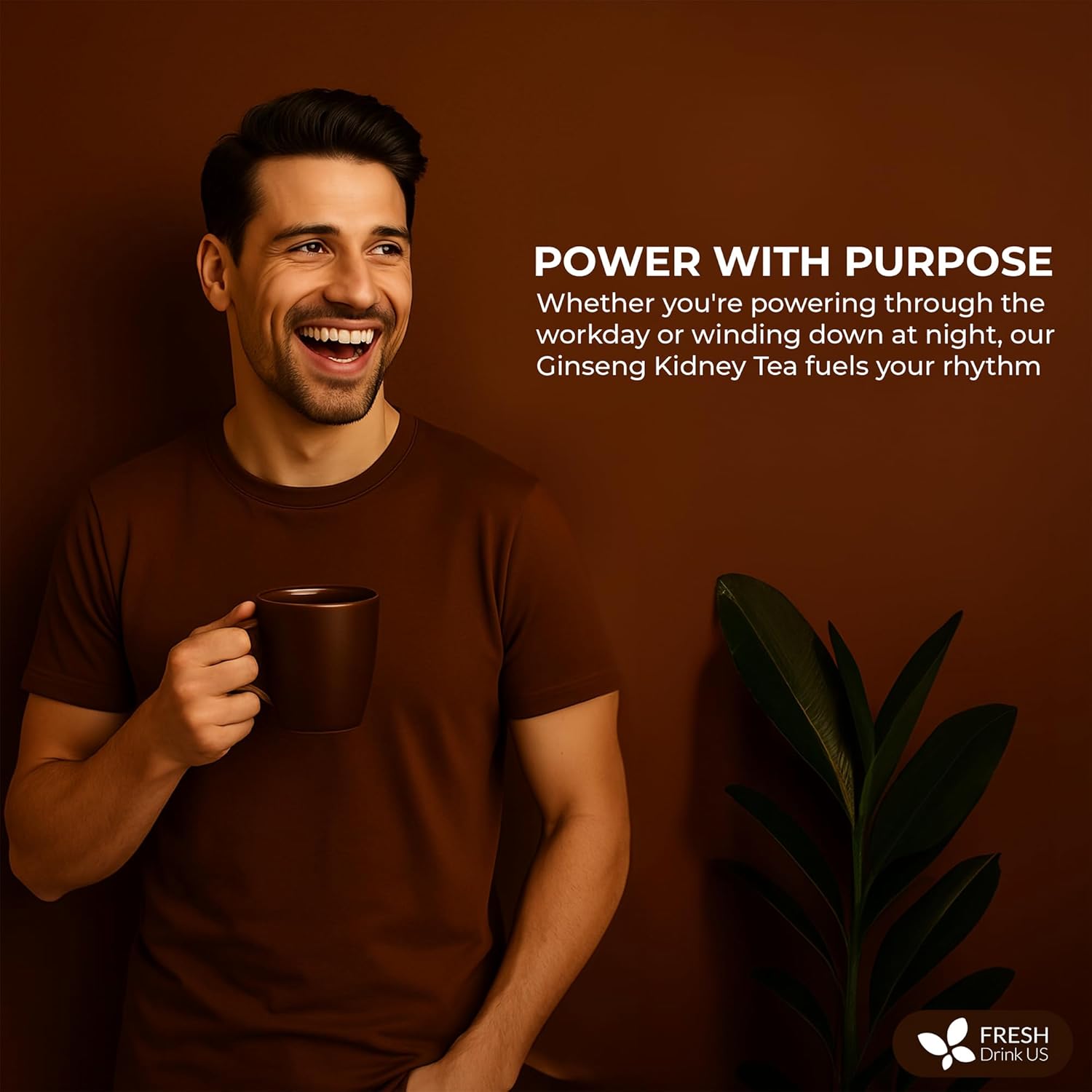 Ginseng 6 Treasures Kidney Tea, Super Kidney Cleanse Detox Tea For Men & Women, 100% Natural Roots & Berries | Caffeine-Free | Adaptogenic Blend for Energy, Wellness & Vitality Support by FreshDrinkUS - Natural and Premium Herbal Tea
