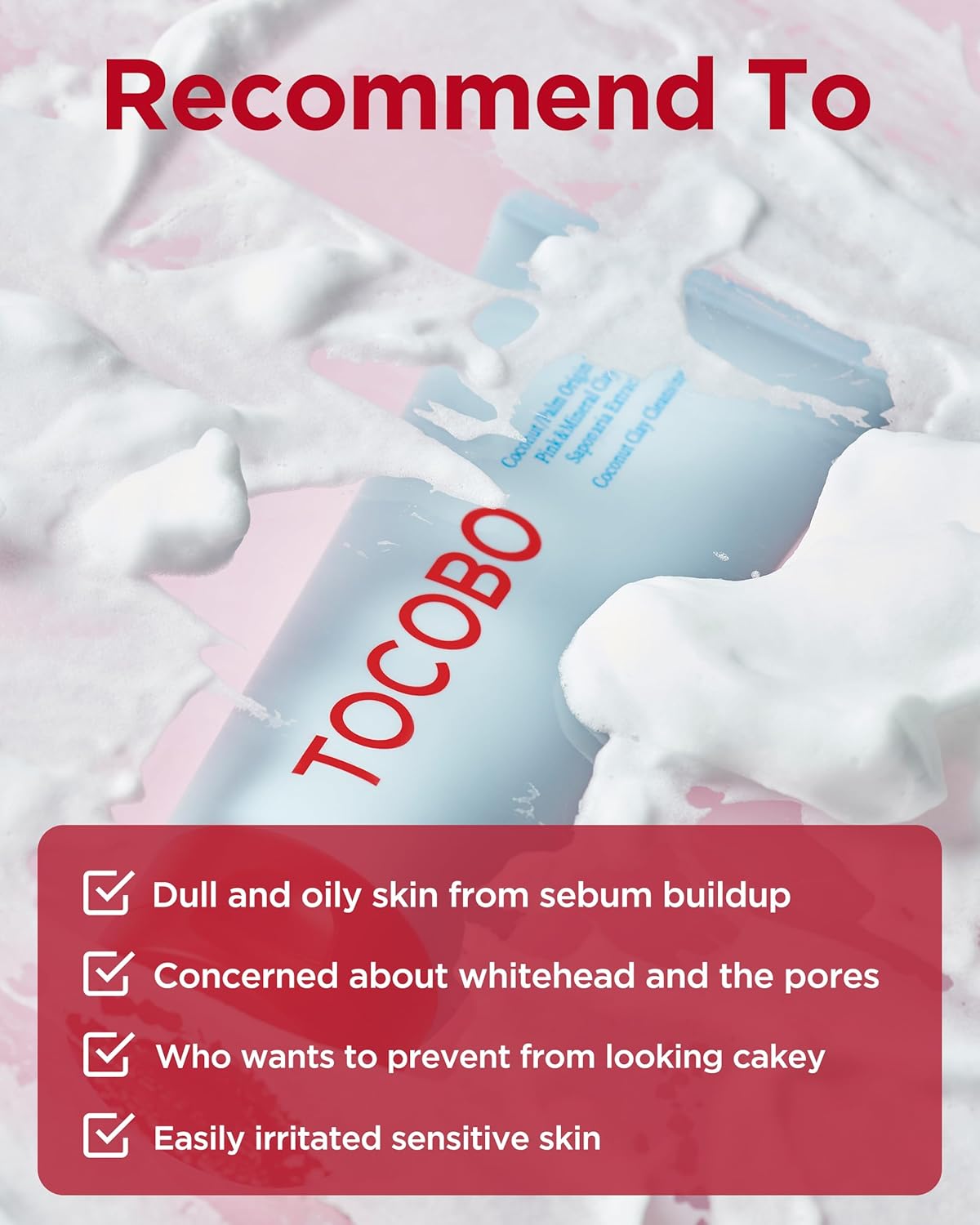 TOCOBO Coconut Clay Cleansing Foam by AsiaBeautyMall