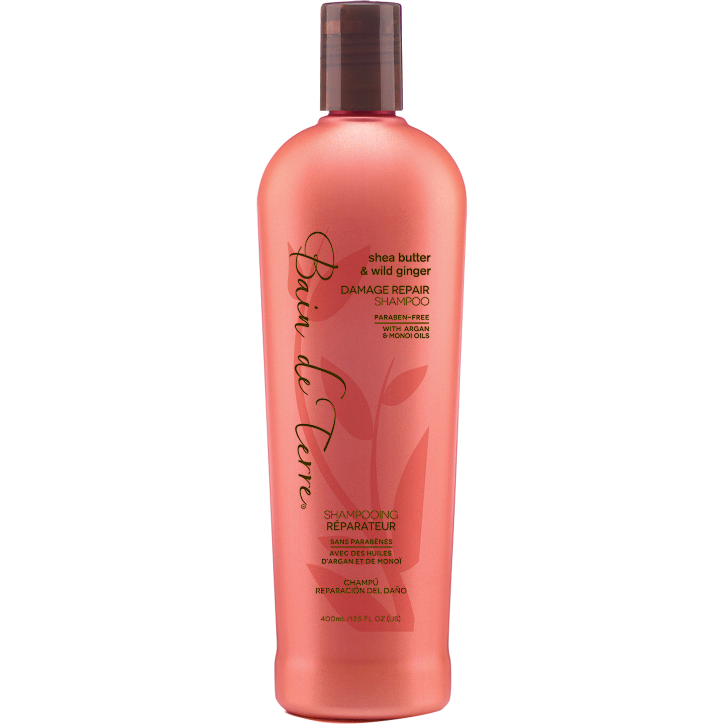 Bain De Terre Shea Butter & Wild Ginger Damage Repair Shampoo 13.5 fl oz by Pasteur Pharmacy