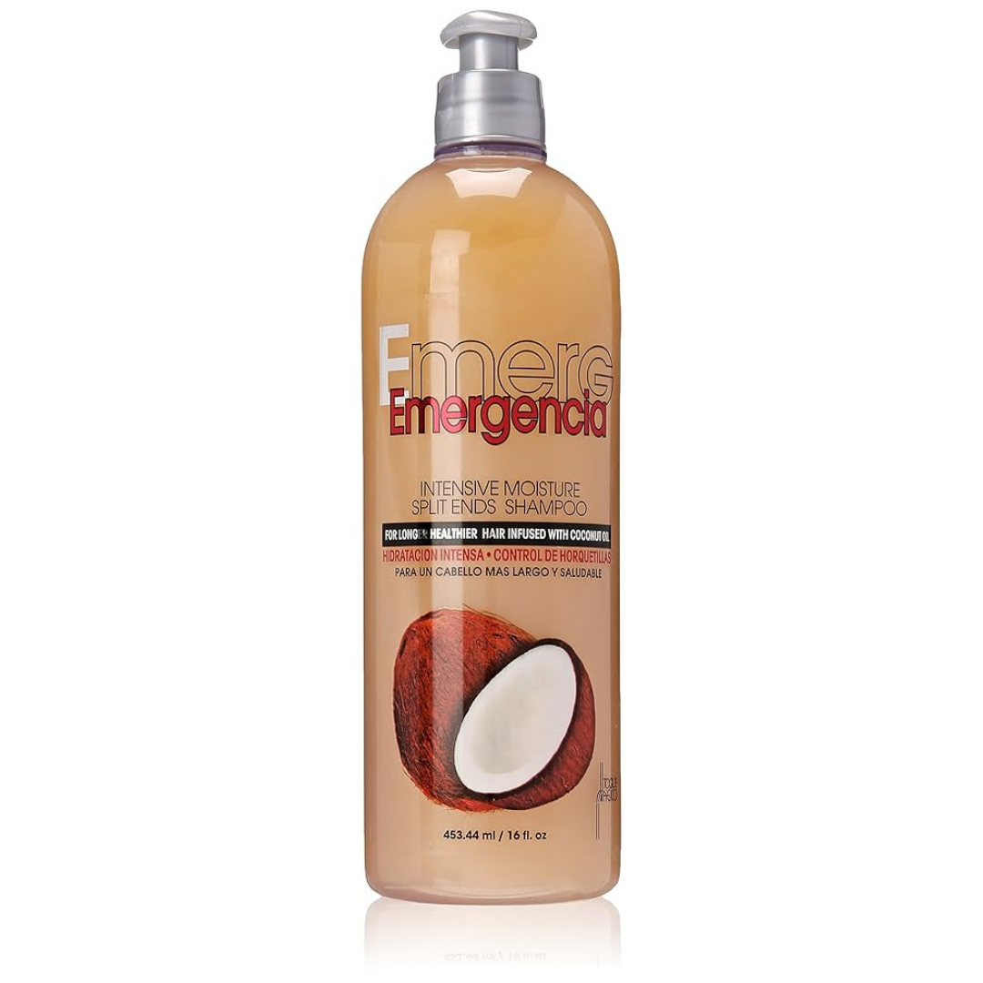 Emergencia Intensive Moisture Split Ends Shampoo Coconut (16oz) by Farmacias Savia