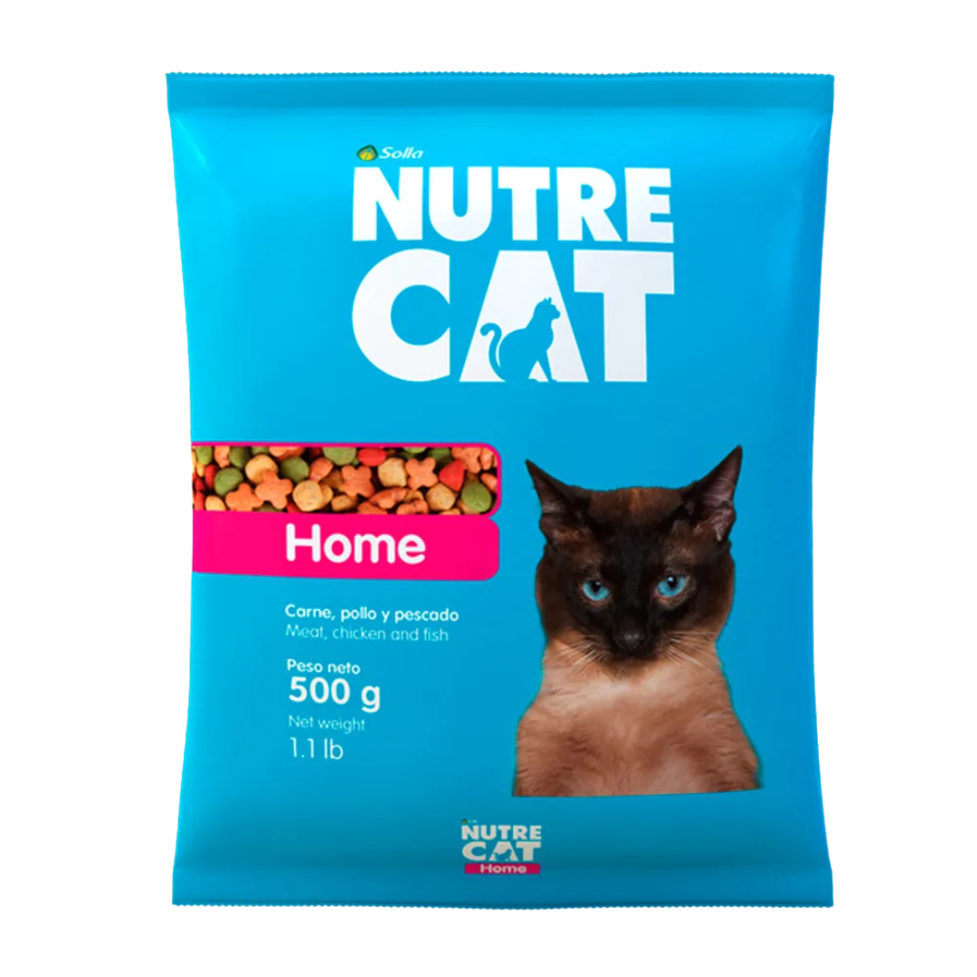 Nutrecat Home Adult Cat Food (1.1lb) by Farmacias Savia