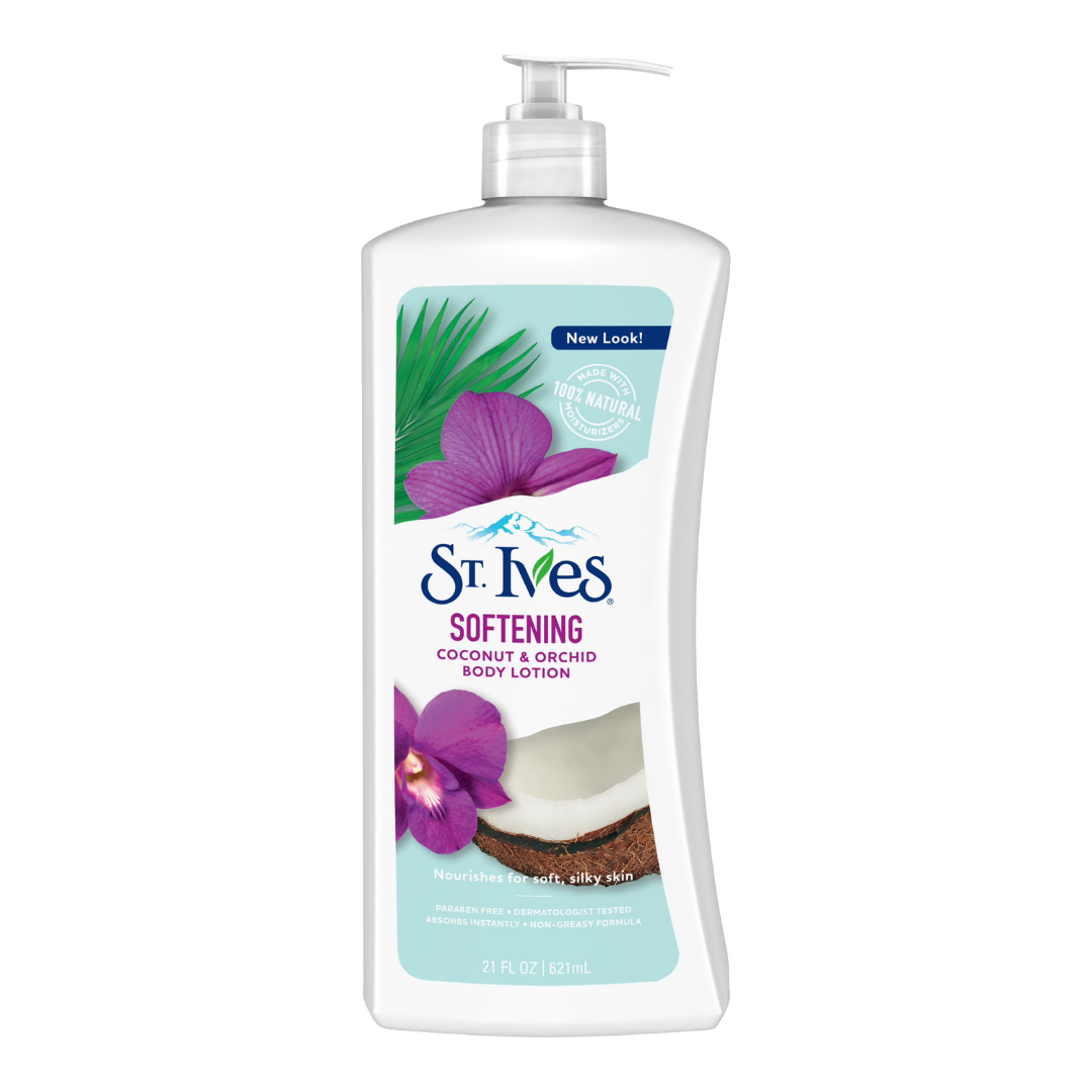 St. Ives Softening Coconut & Orchid Body Lotion (21oz) by Farmacias Savia