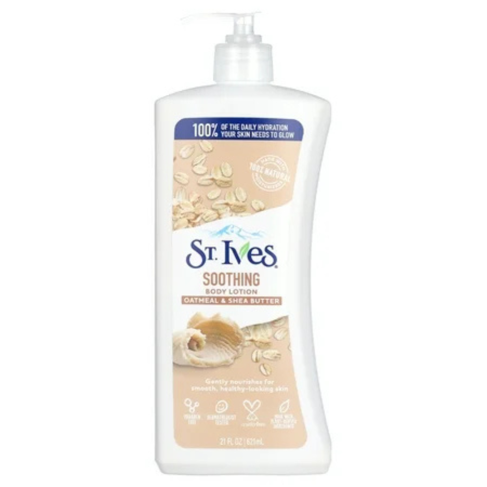St. Ives Soothing Oatmeal & Shea Butter Body Lotion (21 oz) by Farmacias Savia