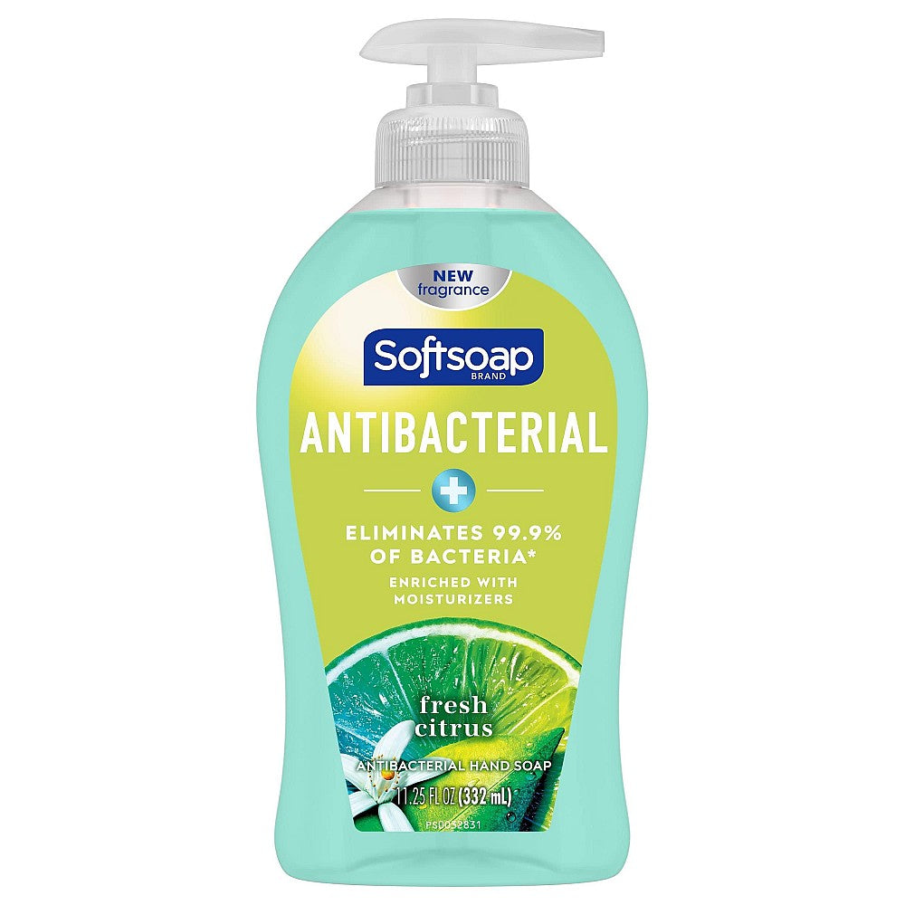 Softsoap Antibacterial Liquid Hand Soap Pump - Fresh Citrus - 11.25 Fl Oz by Pasteur Pharmacy