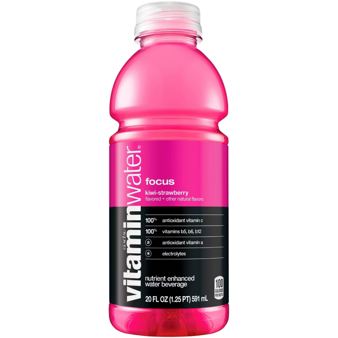 Vitaminwater Focus Kiwi Strawberry (20oz) by Farmacias Savia