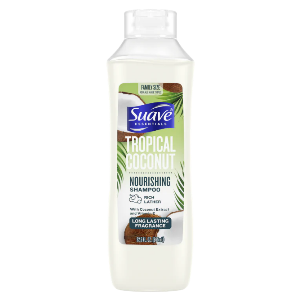 Suave Essentials Tropical Coconut Nourishing Shampoo (22.5 oz) by Farmacias Savia