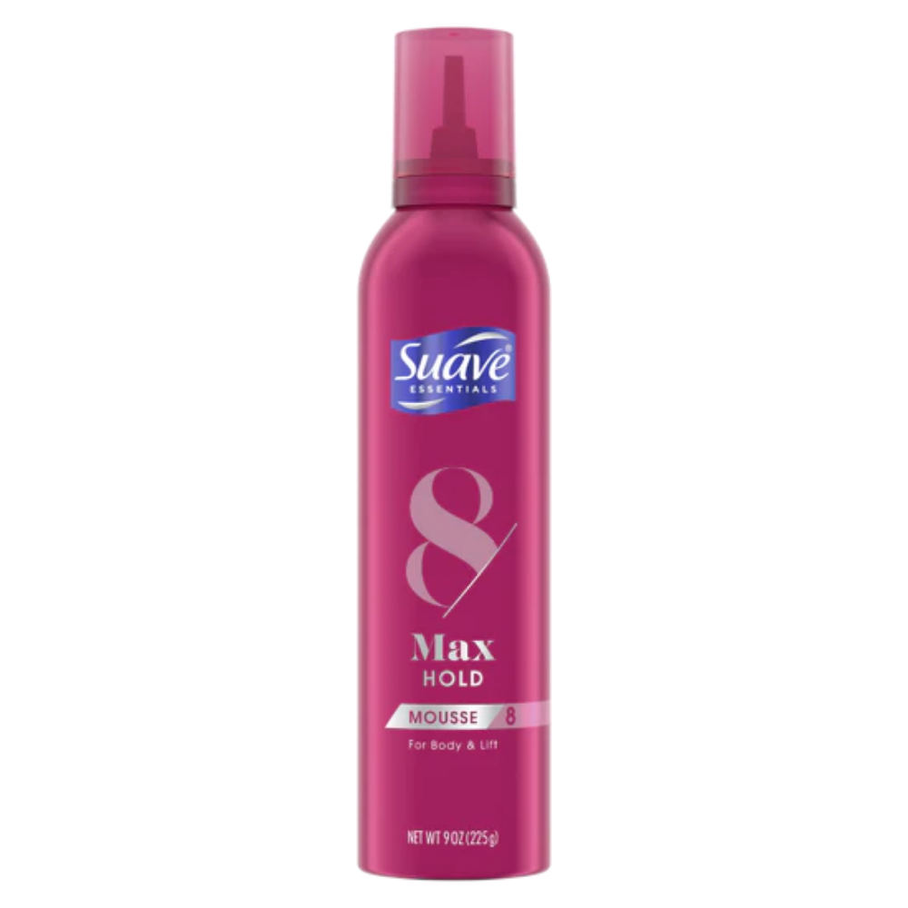 Suave Essentials Max Hold Mousse (9oz) by Farmacias Savia